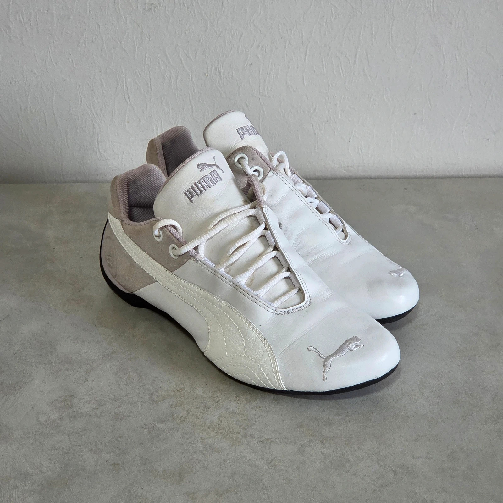 Sneakers basket Puma blanc gris y2k vintage taille 37 – Puma – taille 37 2