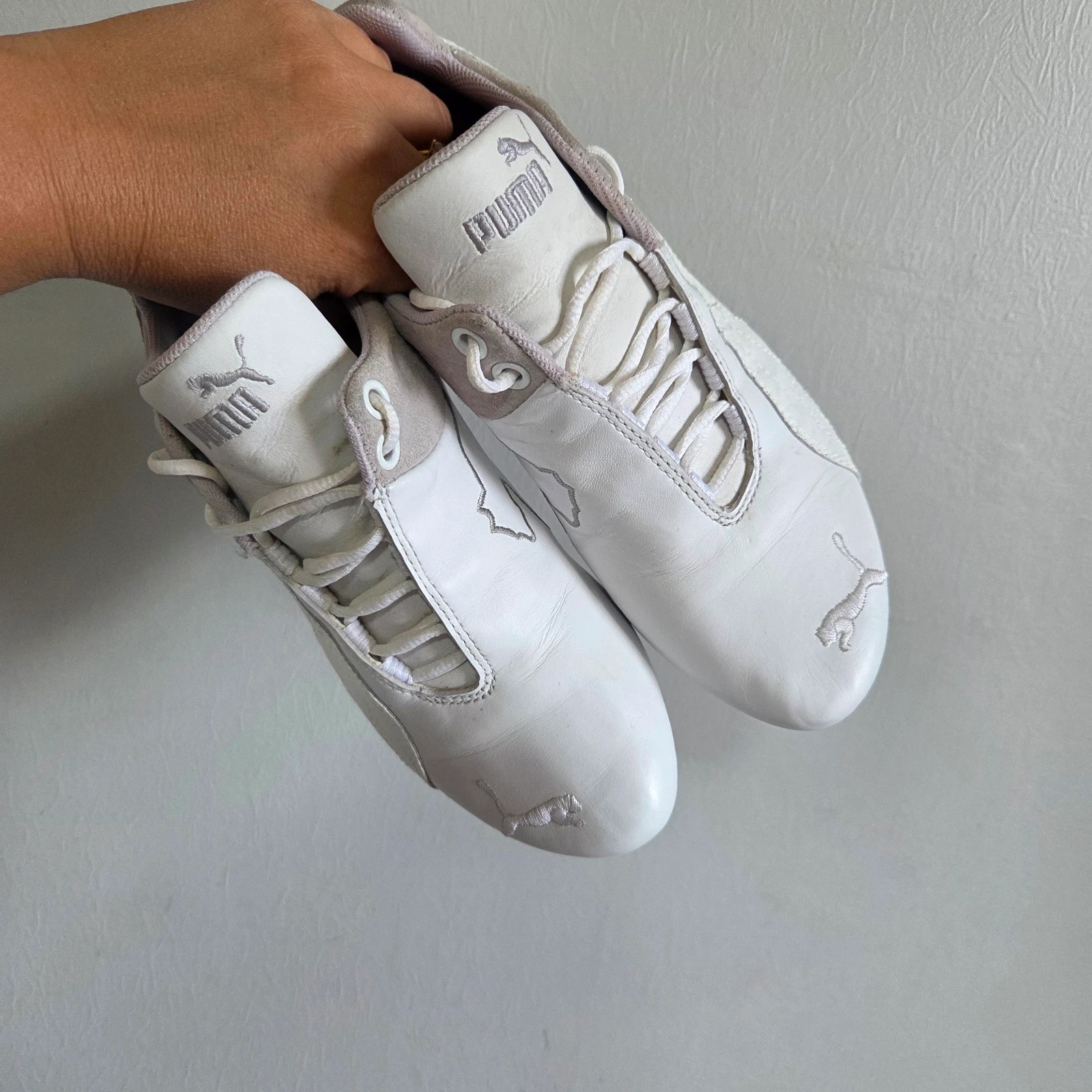 Sneakers basket Puma blanc gris y2k vintage taille 37 – Puma – taille 37 5