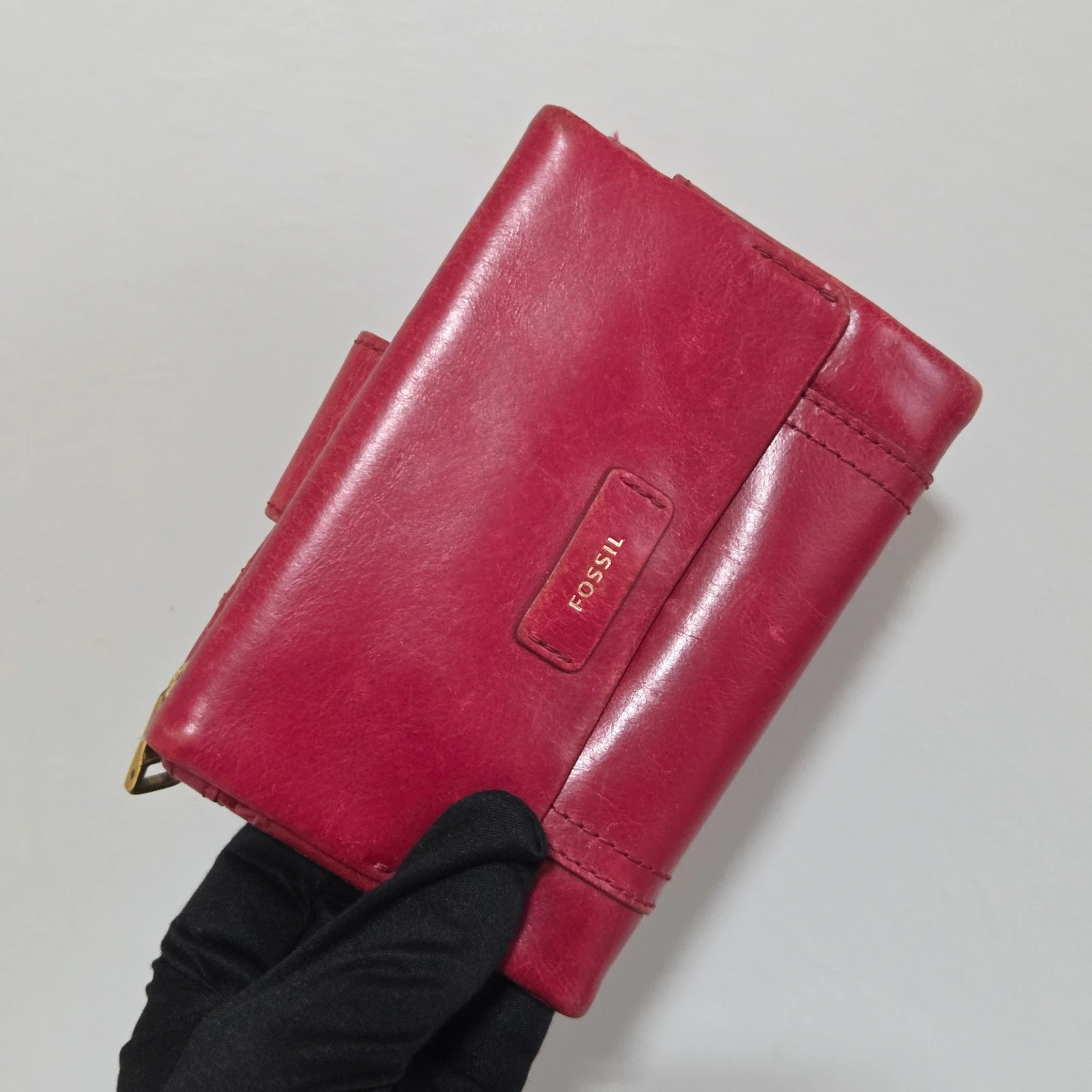 Porte monnaie cuir porte feuille wallet porte carte fossil – Fossil 4