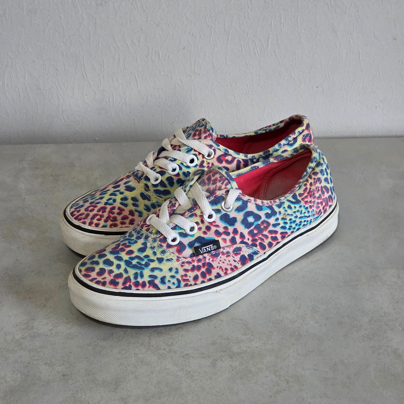 Sneakers basket trainers tennis vans taille 38 multicolore léopard