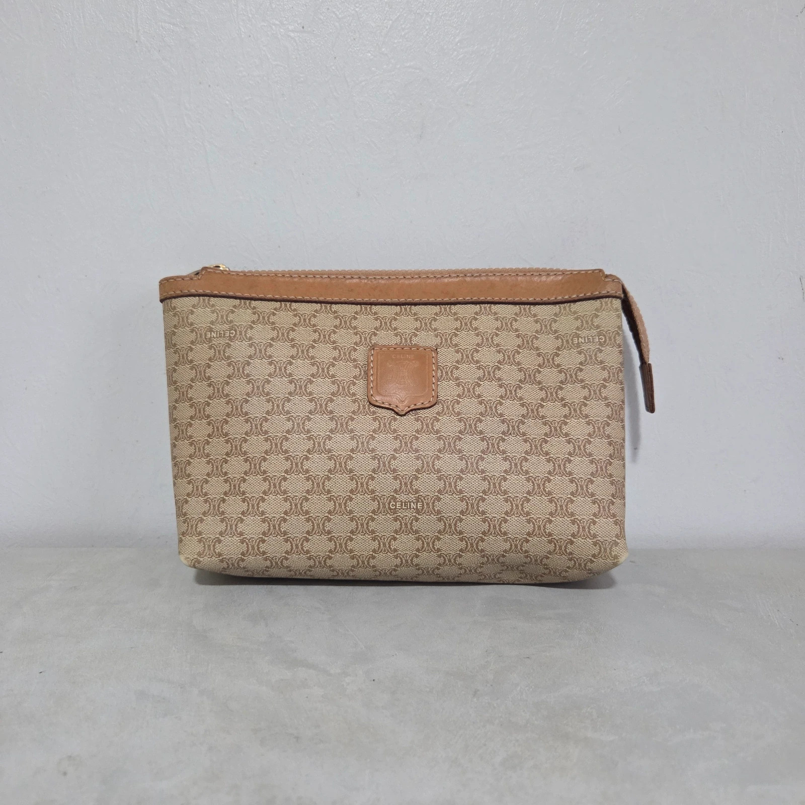 Pochette trousse maquillage toilette CELINE vintage – CELINE 2
