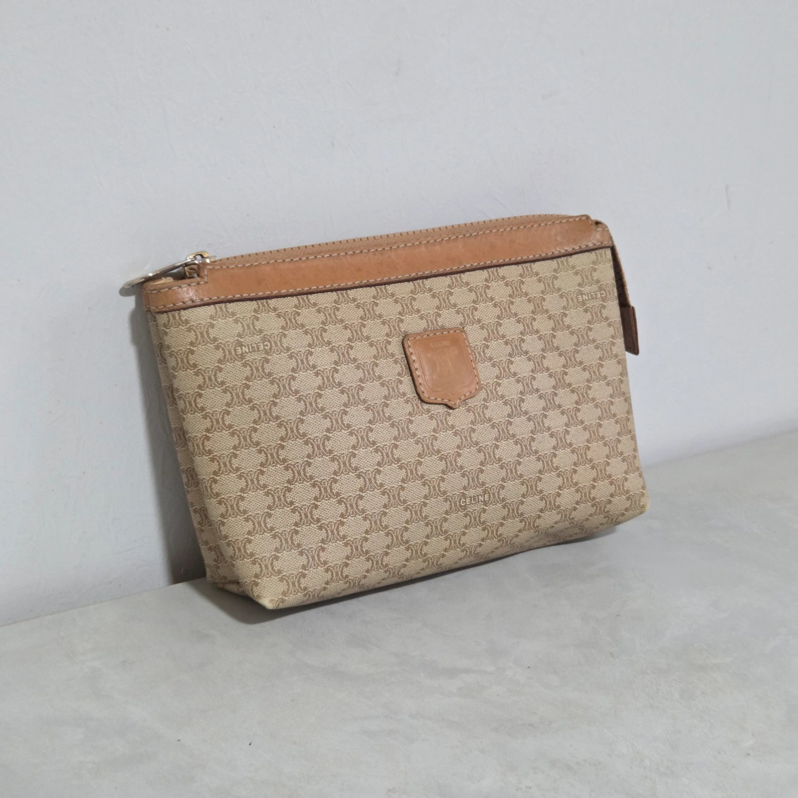 Pochette trousse maquillage toilette CELINE vintage