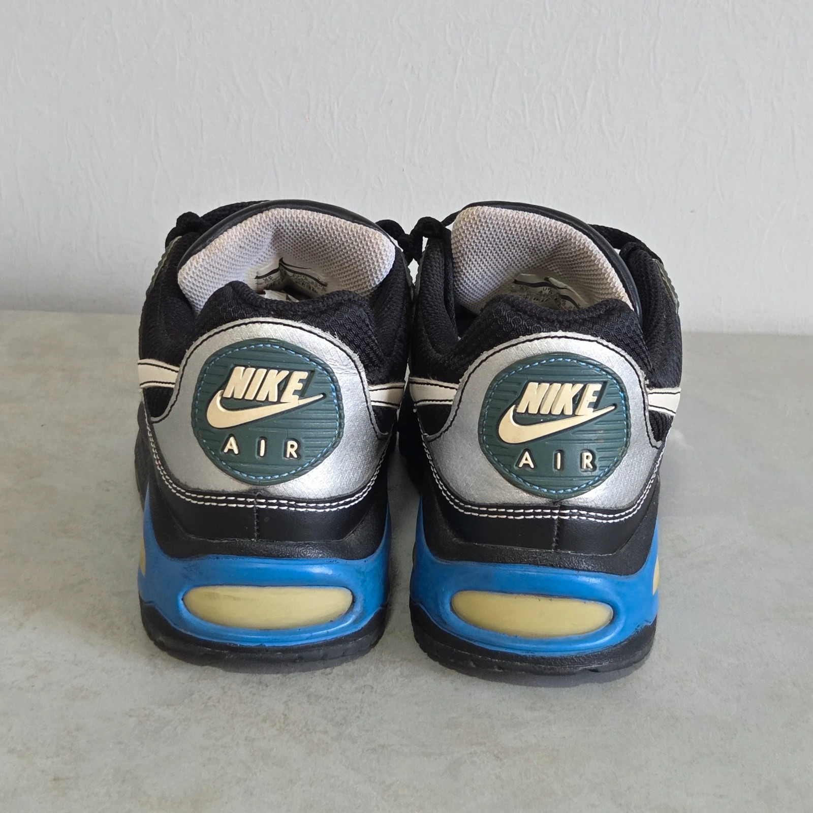 Sneakers basket trainers nike taille 37,5 noir gris bleu – Nike – taille 37.5 3