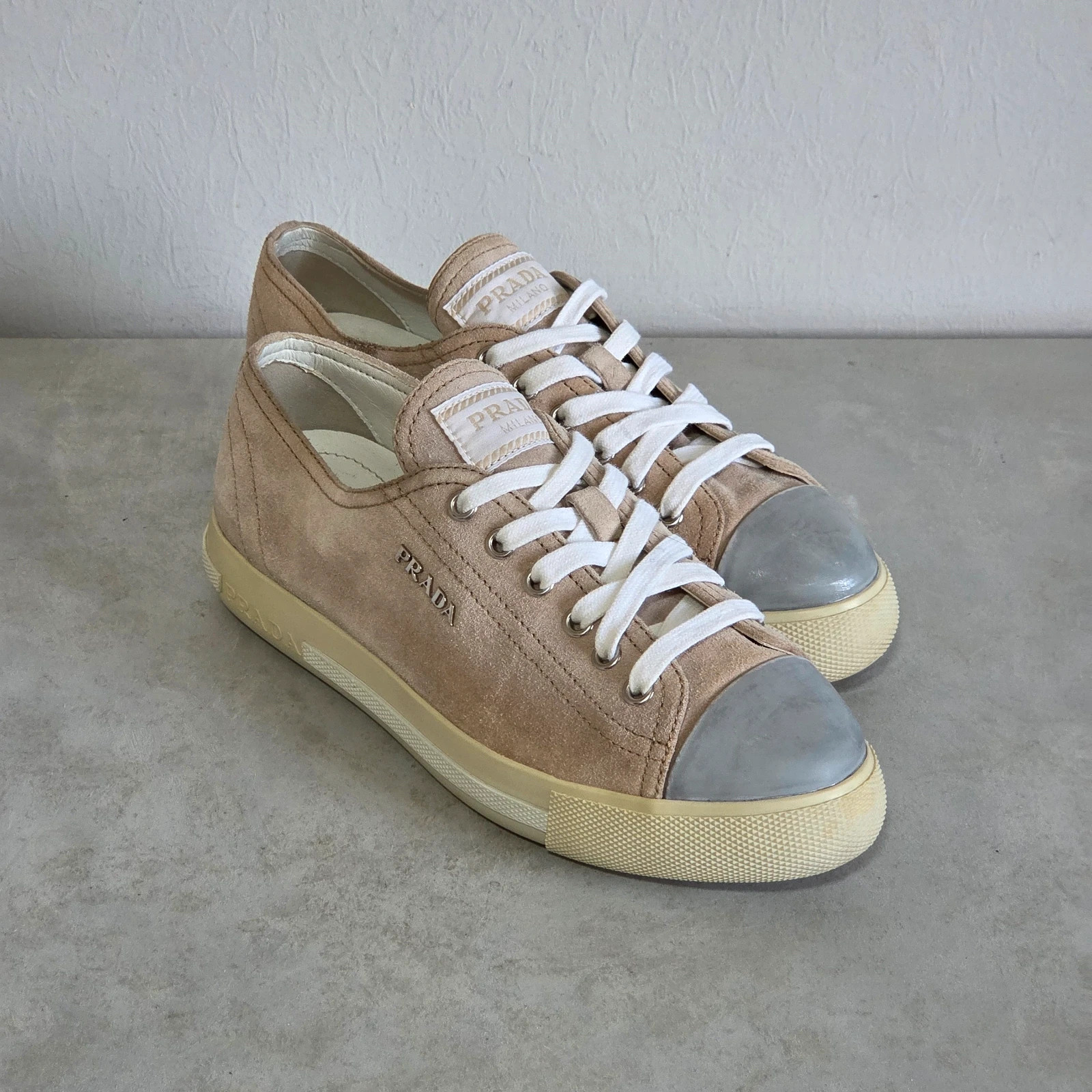 Sneakers basket prada tennis taille 36,5 daim – Prada – taille 36.5 2