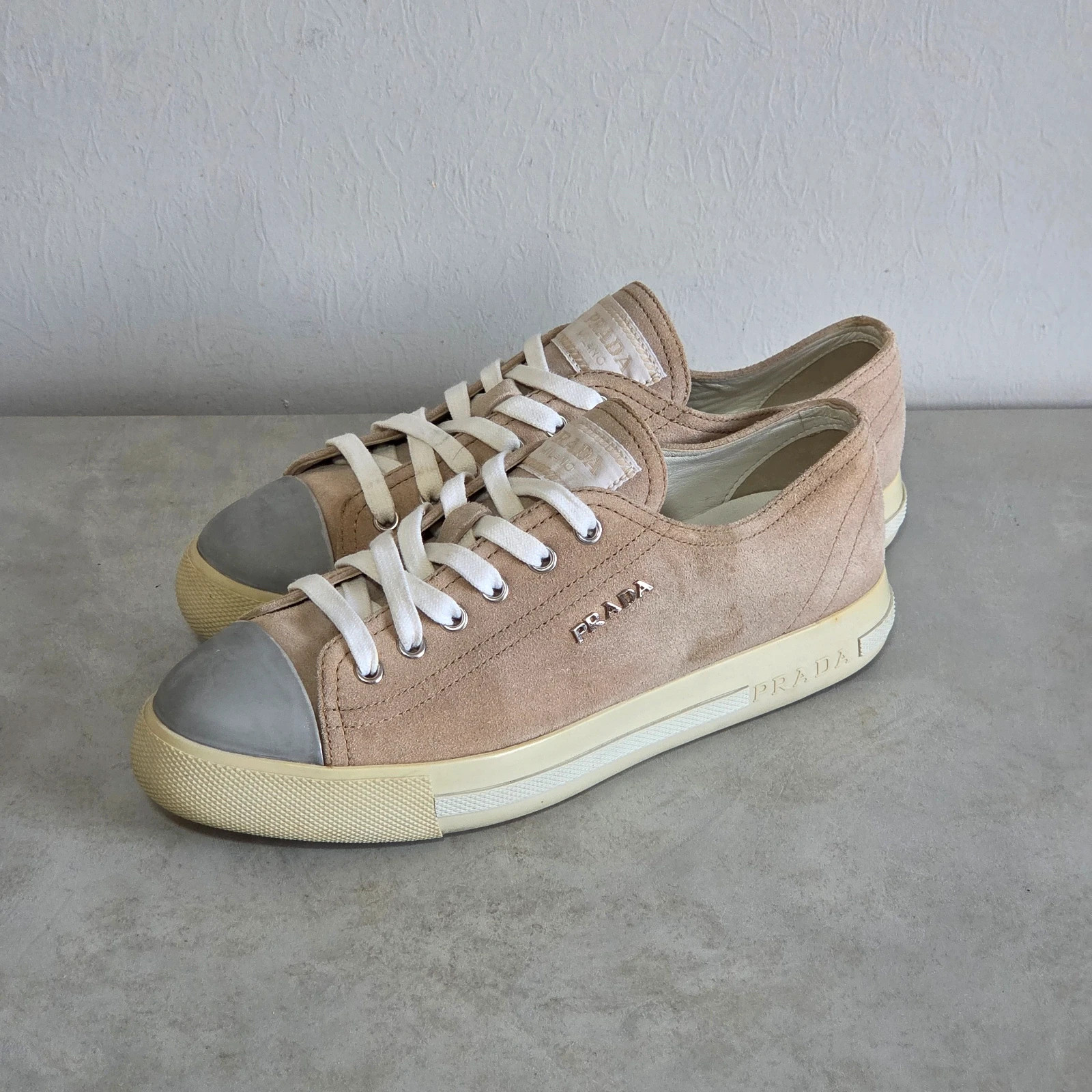 Sneakers basket prada tennis taille 36,5 daim