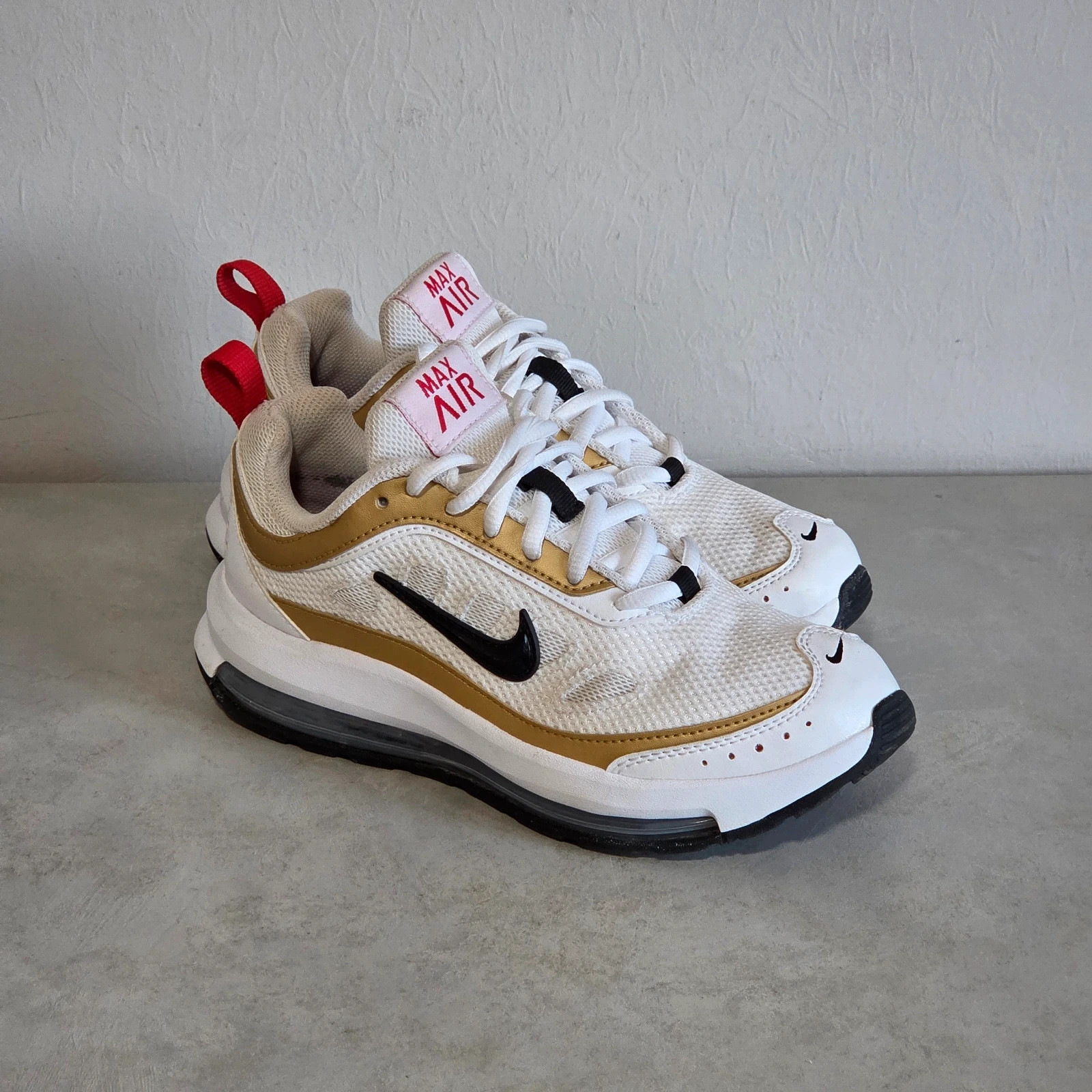 Sneakers basket nike air max blanc or doré rouge taille 36 – Nike – taille 36 2