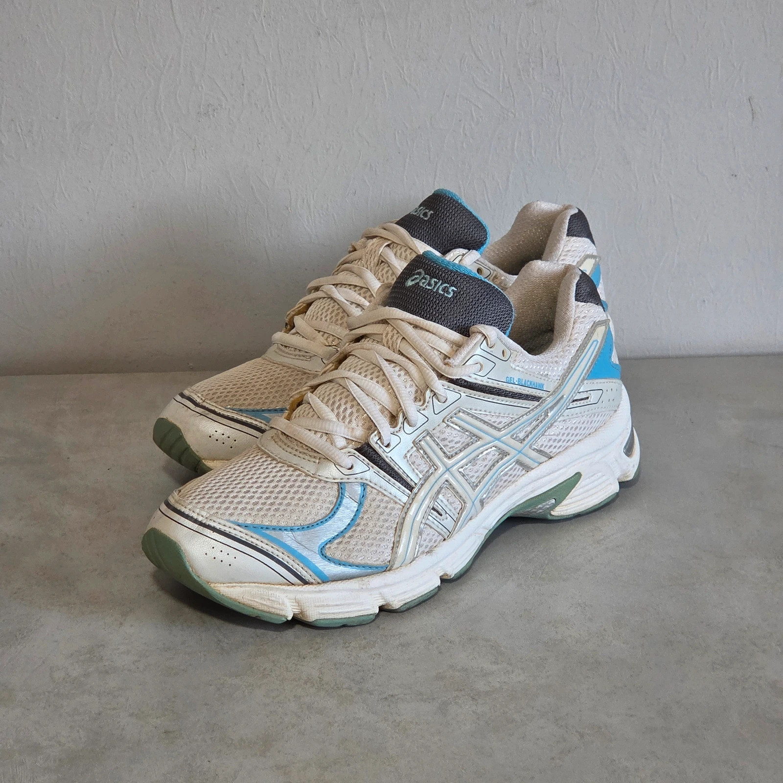 Sneakers basket asics gel blackhawx bleu taille 39