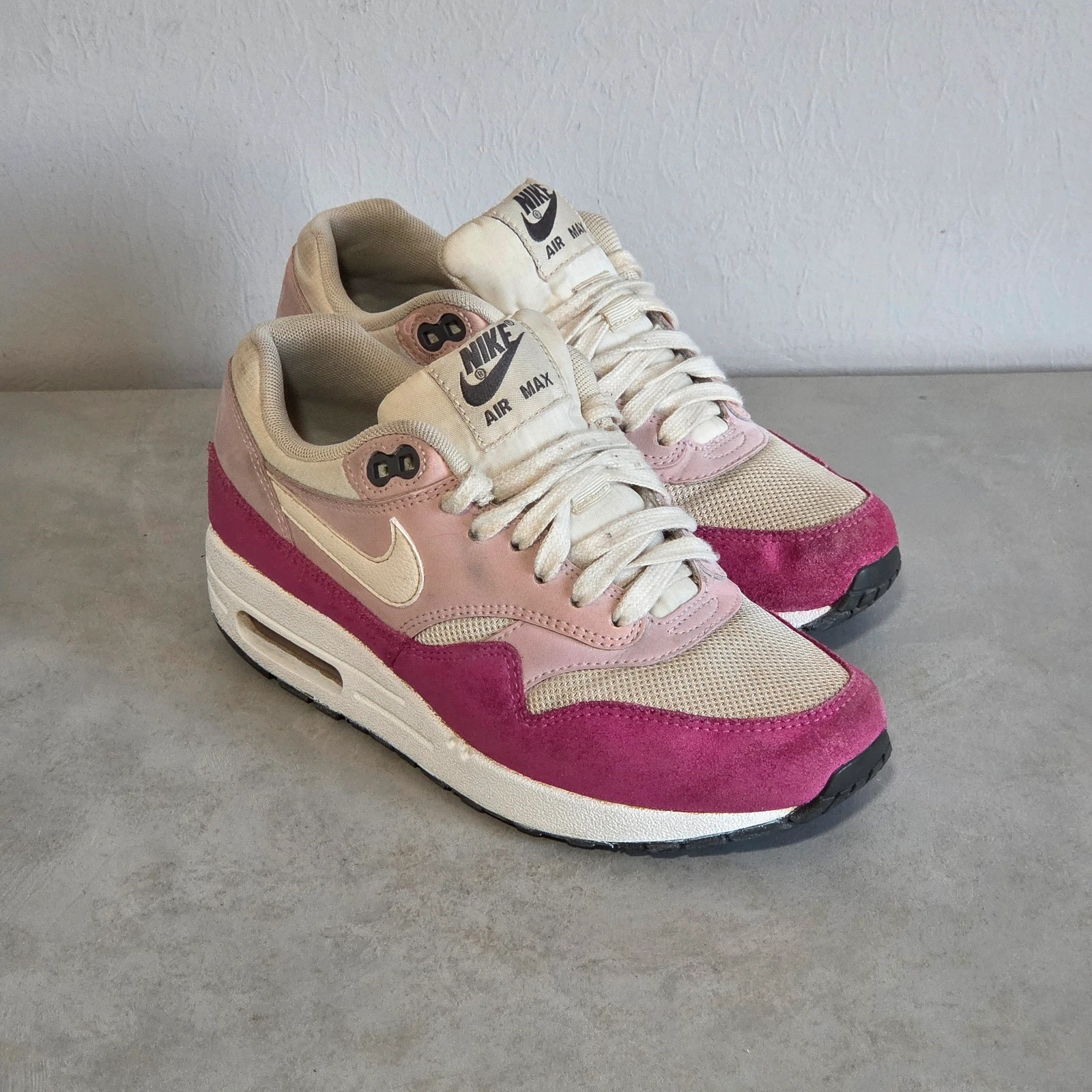 Sneakers basket trainers nike air max 1 rose taille 36 – Nike – taille 36 2