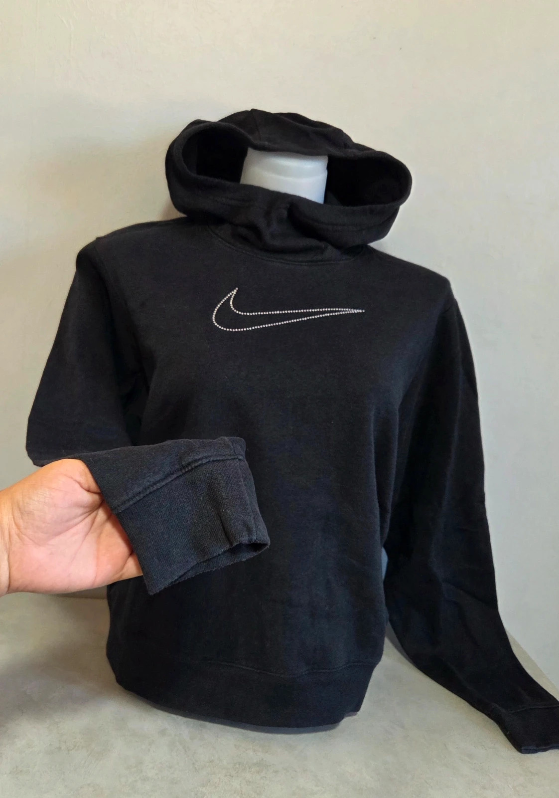 Pull sweat woody nike strass diamant femme taille XS oversize col montant – Nike – taille XS / 34 / 6 3