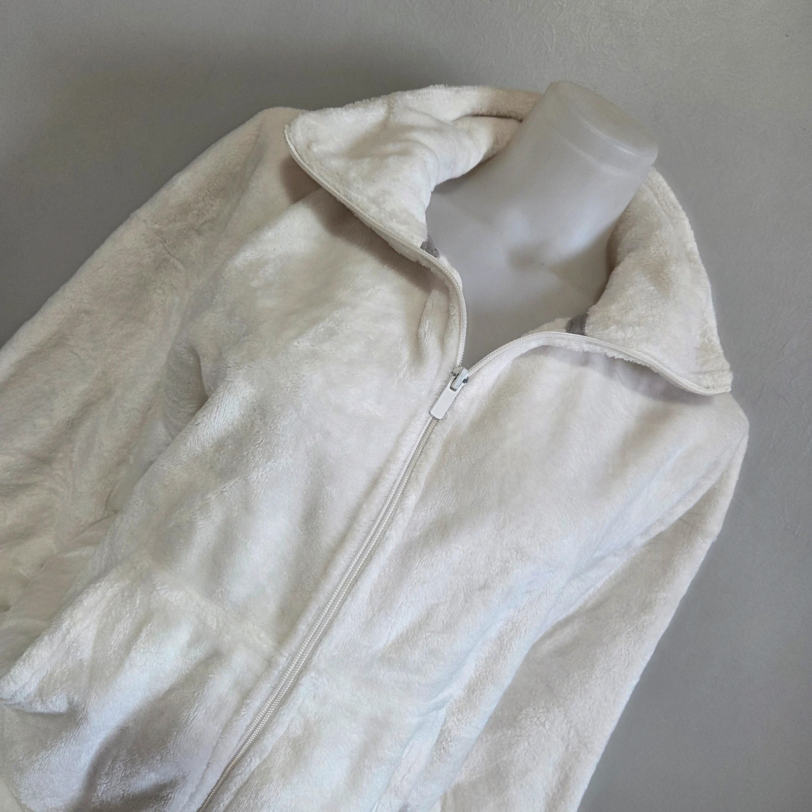Veste zippé polaire champion taille M blanc chaud – Champion – taille M / 38 / 10 2