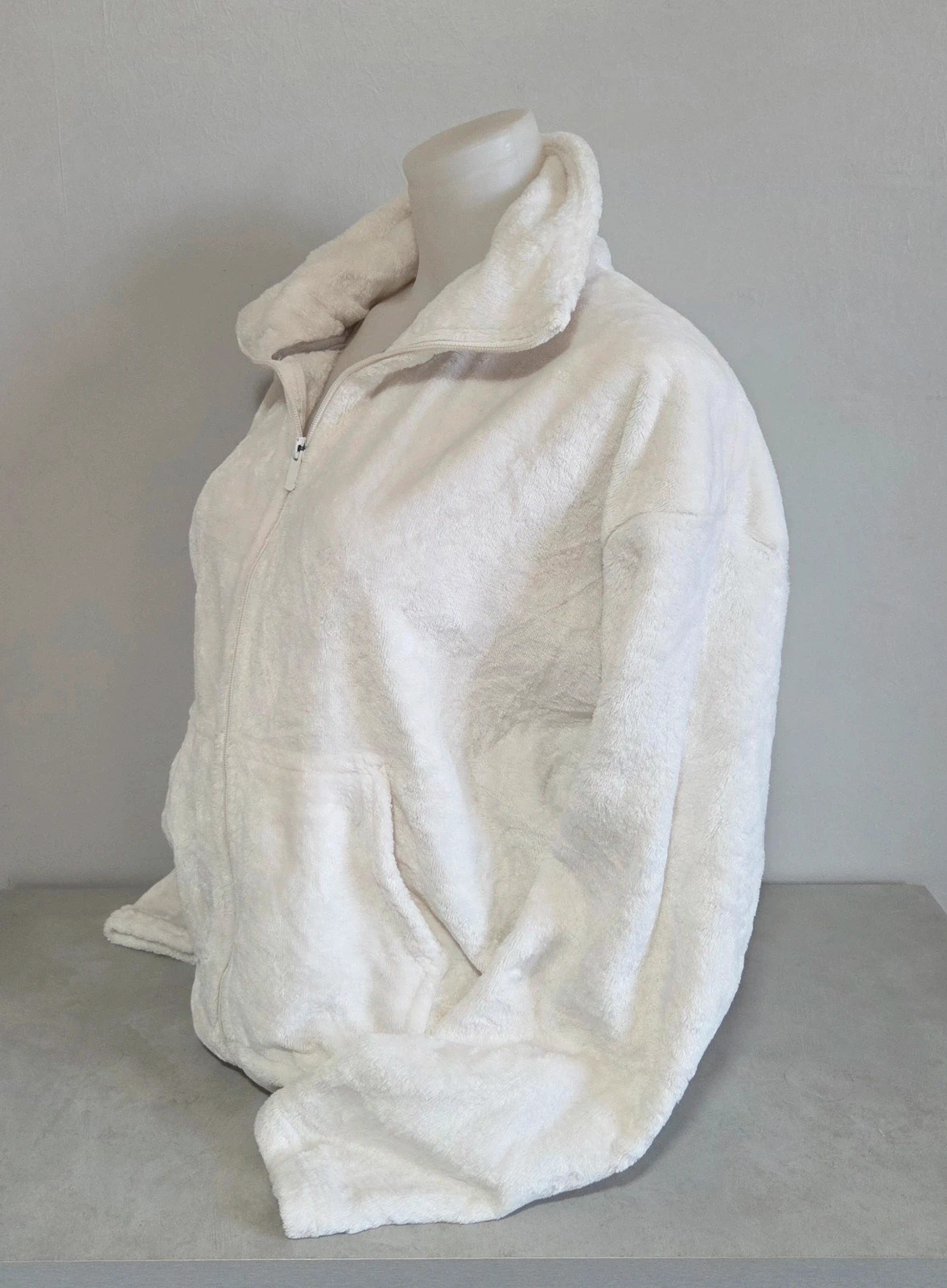 Veste zippé polaire champion taille M blanc chaud – Champion – taille M / 38 / 10 4