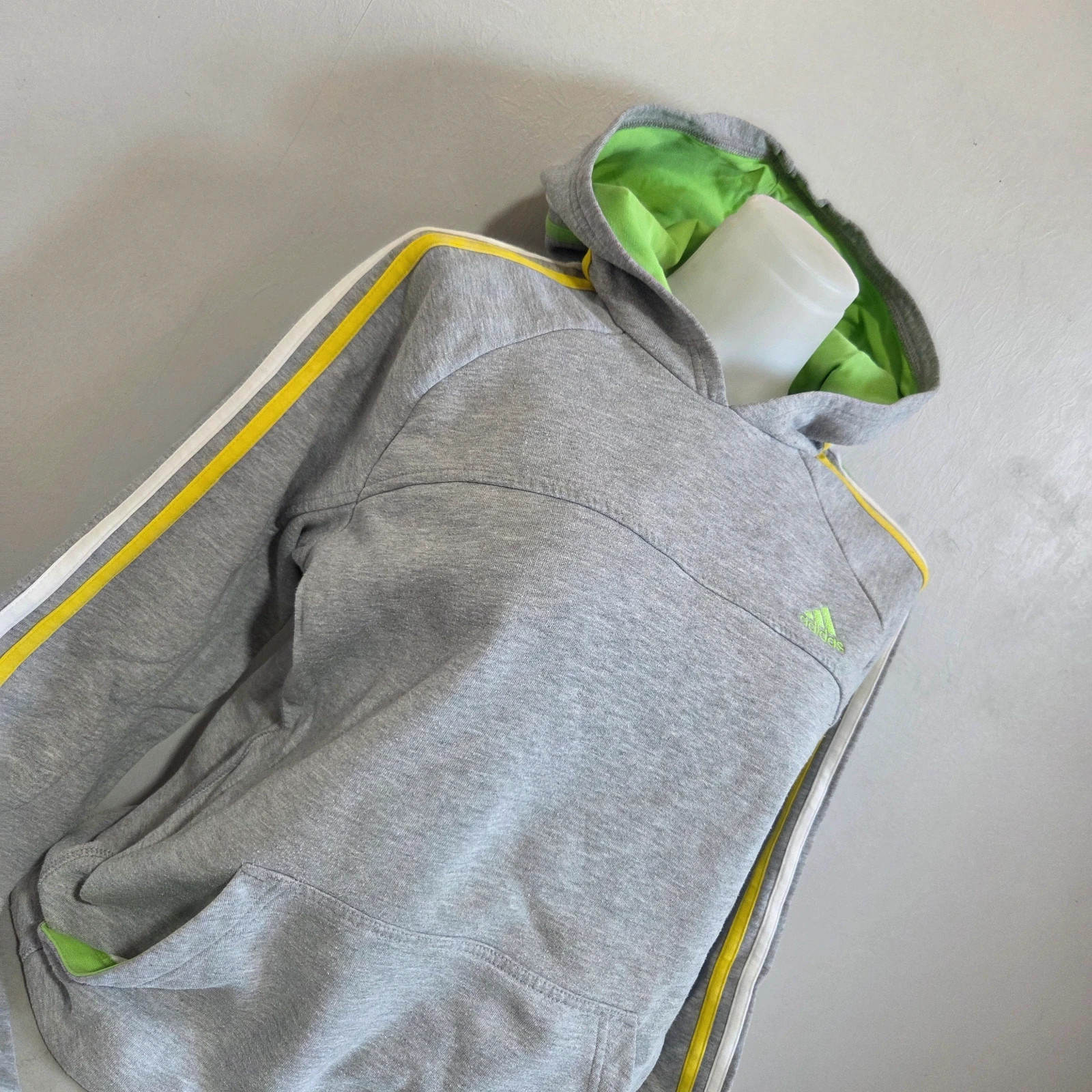 Pull sweat woody capuche Adidas vintage 15 16 ans ou taillle S adulte – adidas – taille S 3