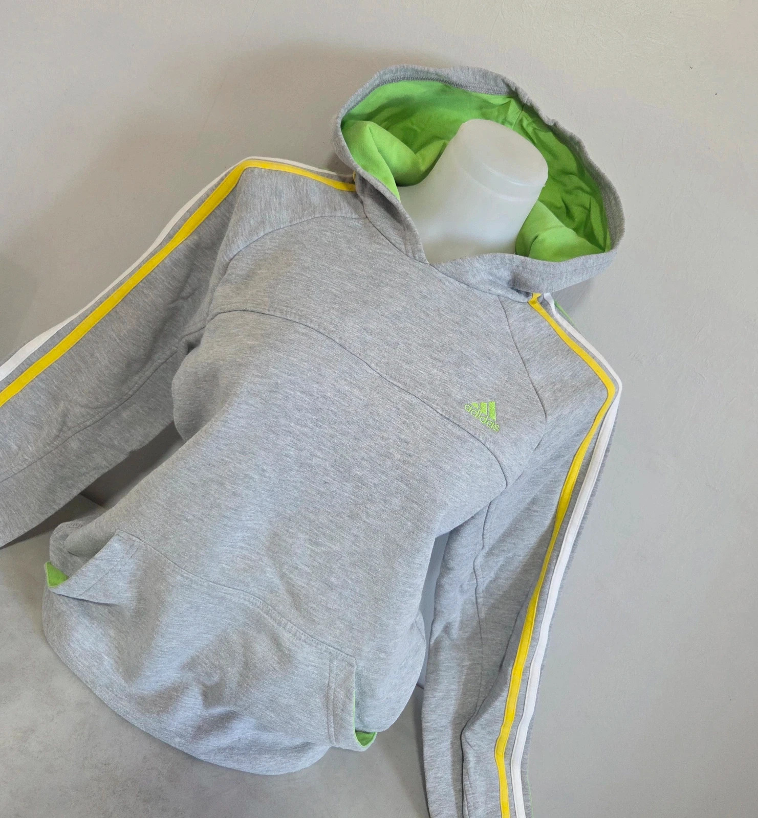 Pull sweat woody capuche Adidas vintage 15 16 ans ou taillle S adulte – adidas – taille S 2