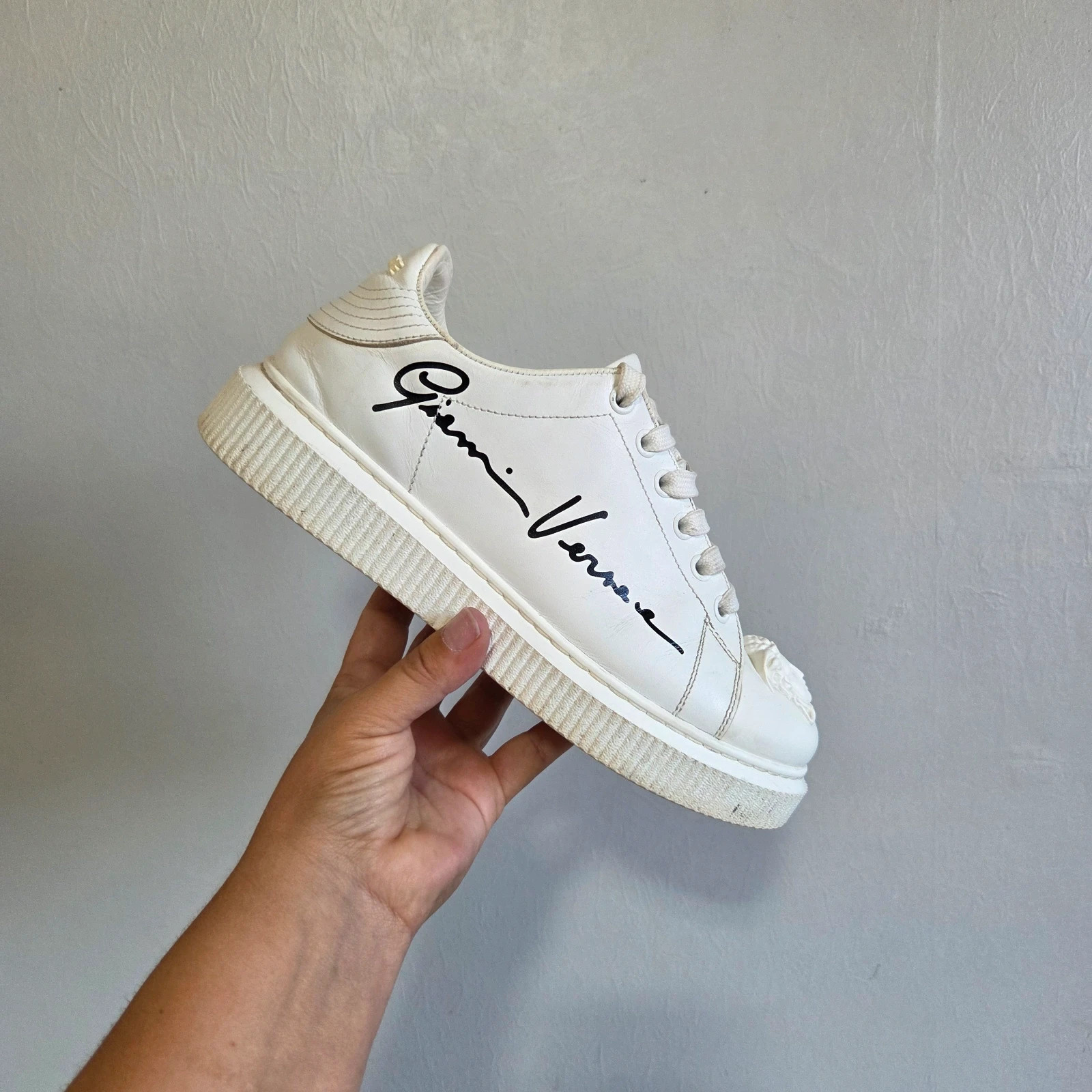 Sneakers basket trainers blanche taille 36,5 – Versace – taille 36.5 2