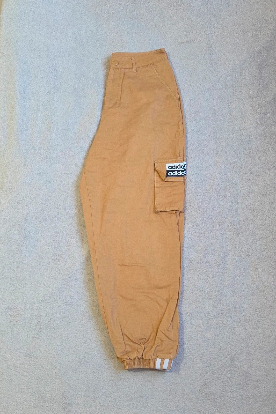 Pantalon cargo baggy Adidas vintage taille 38 camel beige marron clair – adidas – taille M / 38 / 10 3