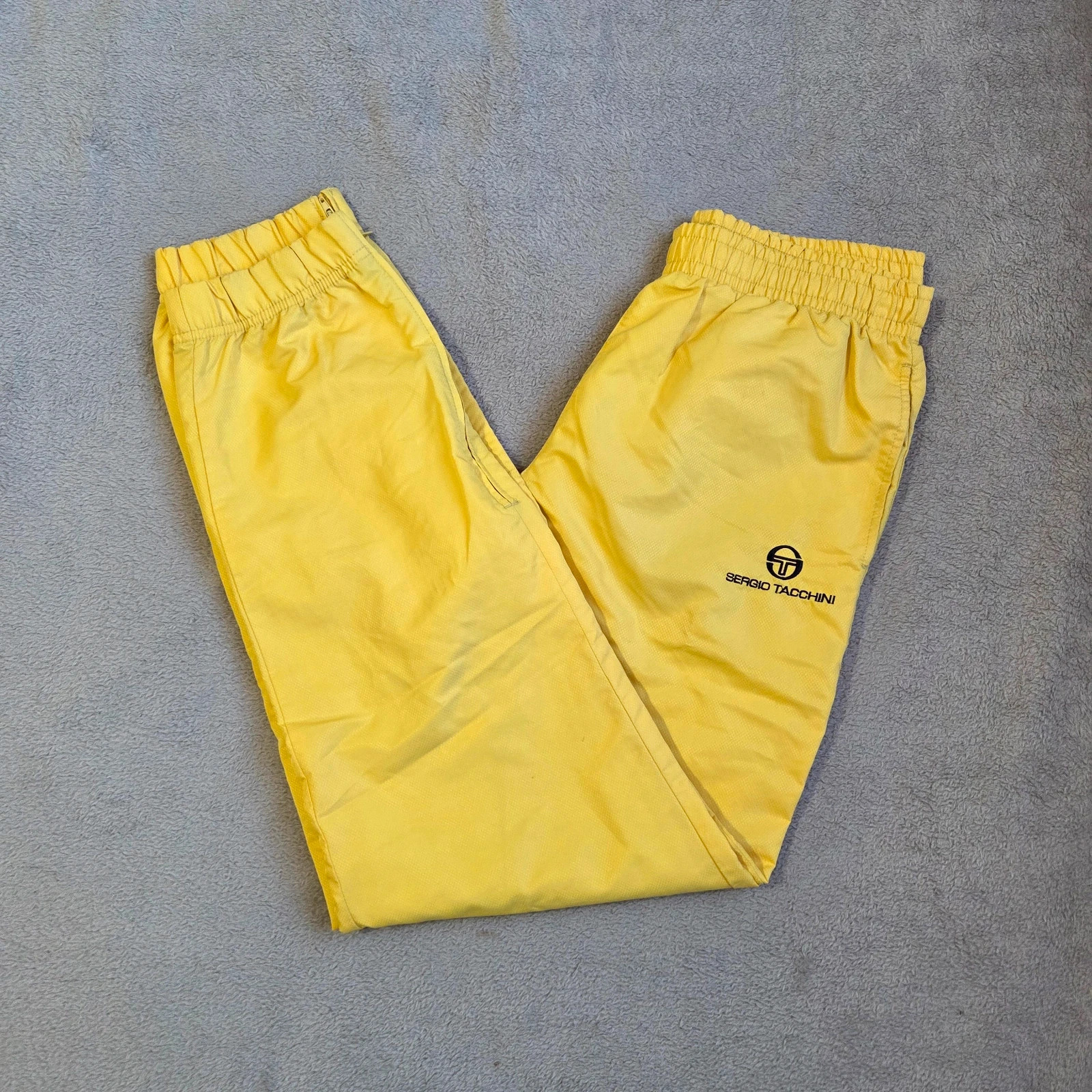 Pantalon survêtement jogging sergio tacchini jaune taille S