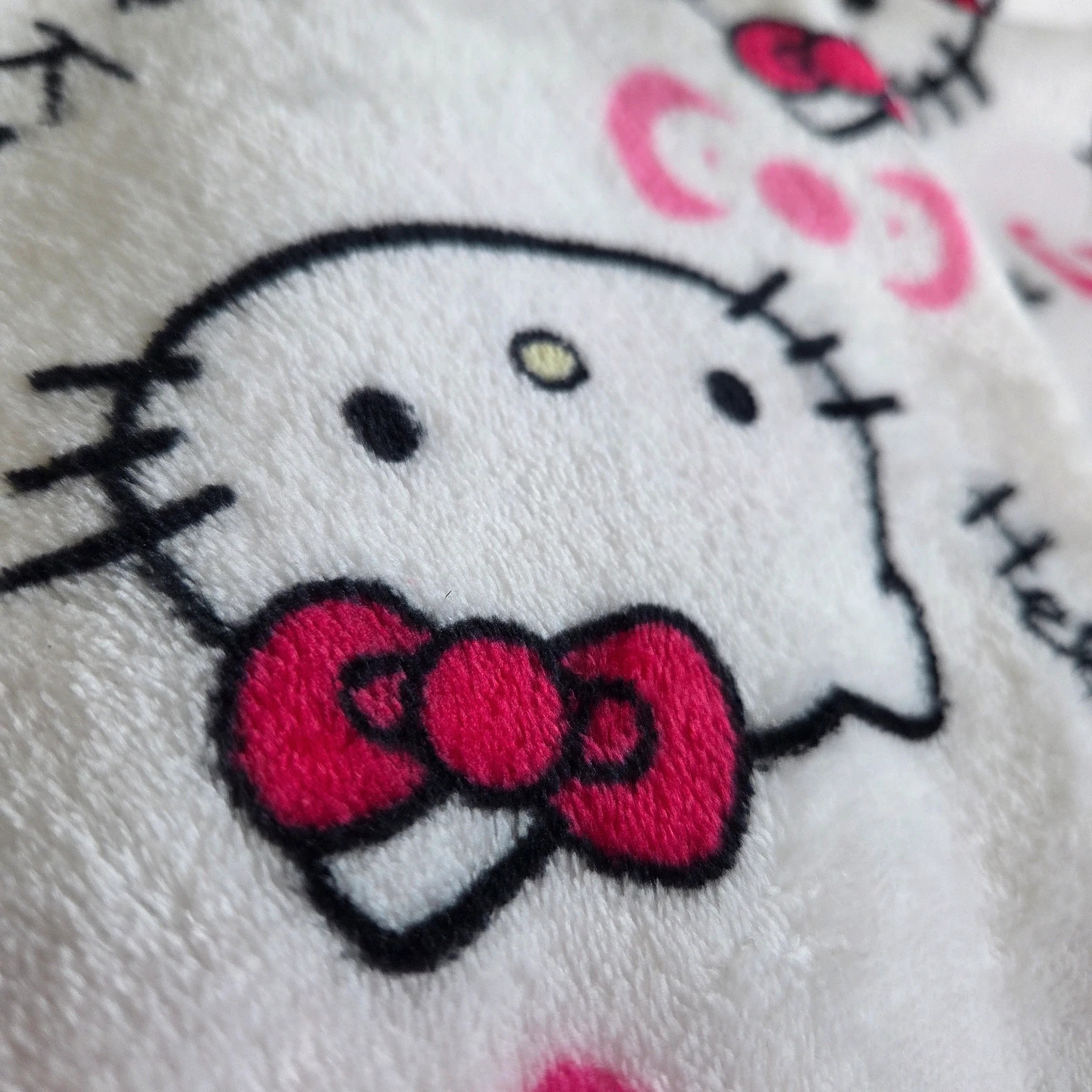 Pantalon pyjama polaire moumoute chaud piloupilou hello kitty taile M – Hello Kitty – taille M / 38 / 10 5