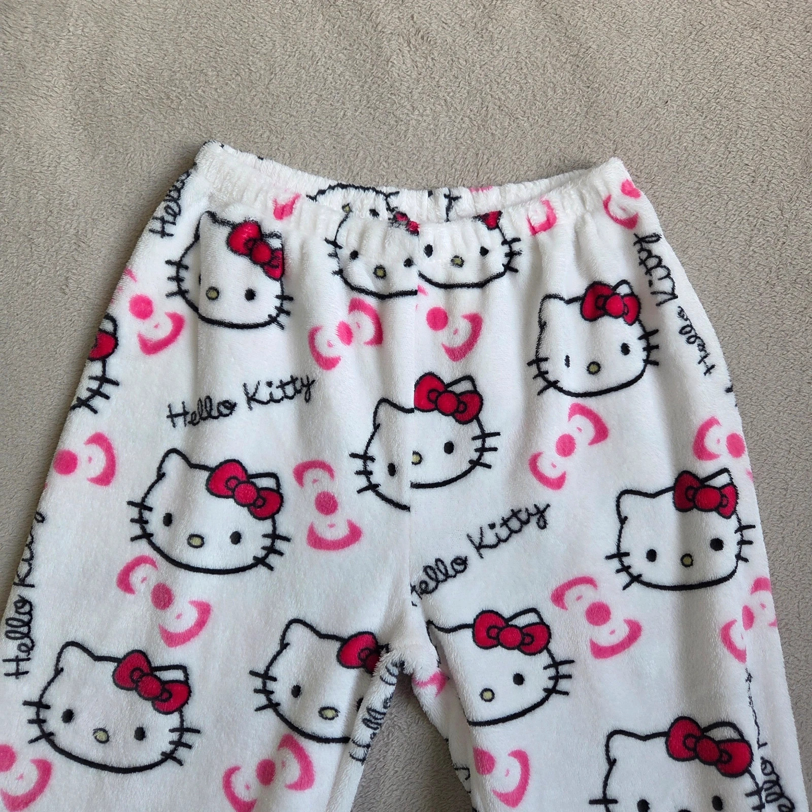 Pantalon pyjama polaire moumoute chaud piloupilou hello kitty taile M – Hello Kitty – taille M / 38 / 10 2