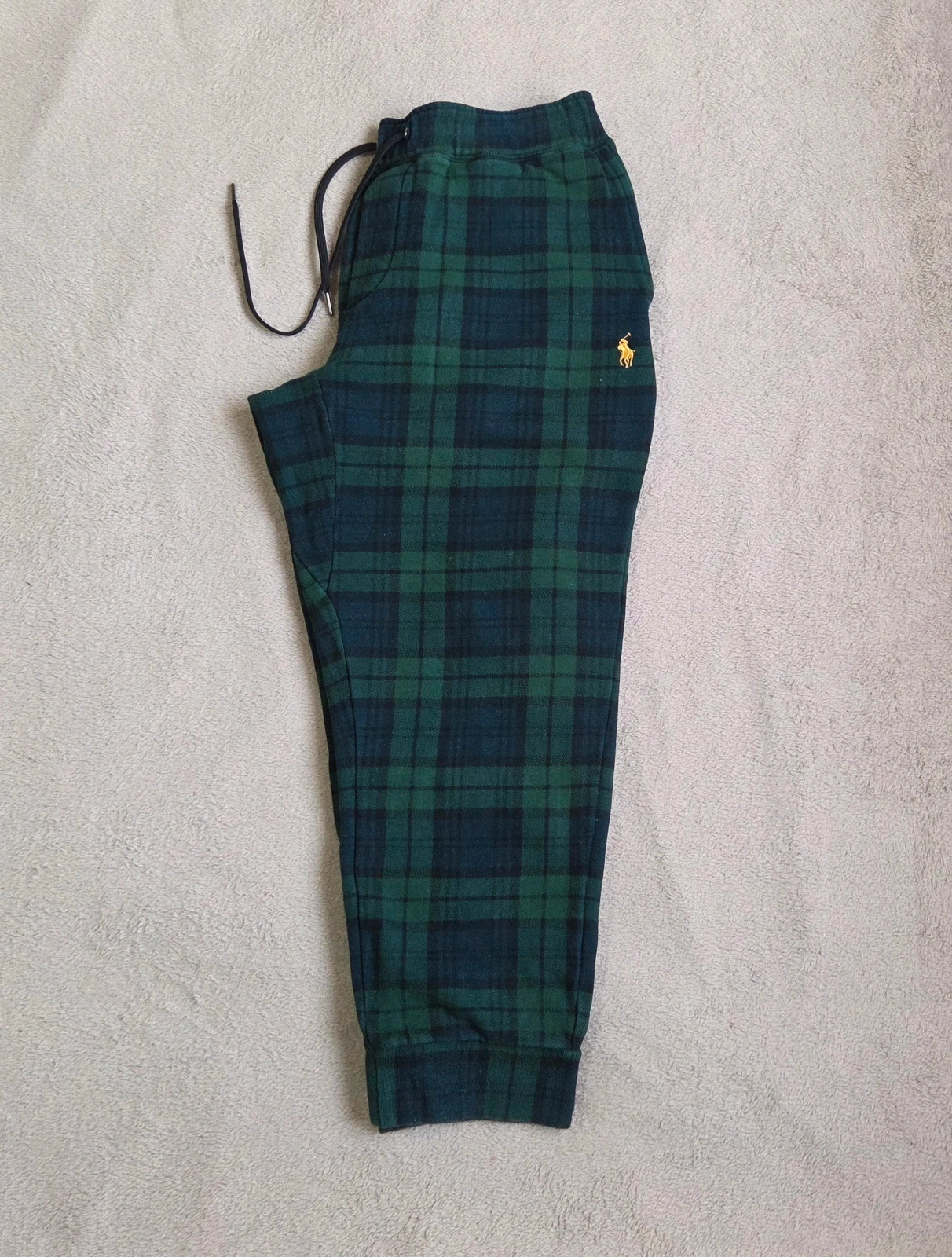 Pantalon survêtement jogging Ralph Lauren taille M/L a carreaux vintage – Ralph Lauren – taille M / 38 / 10 5