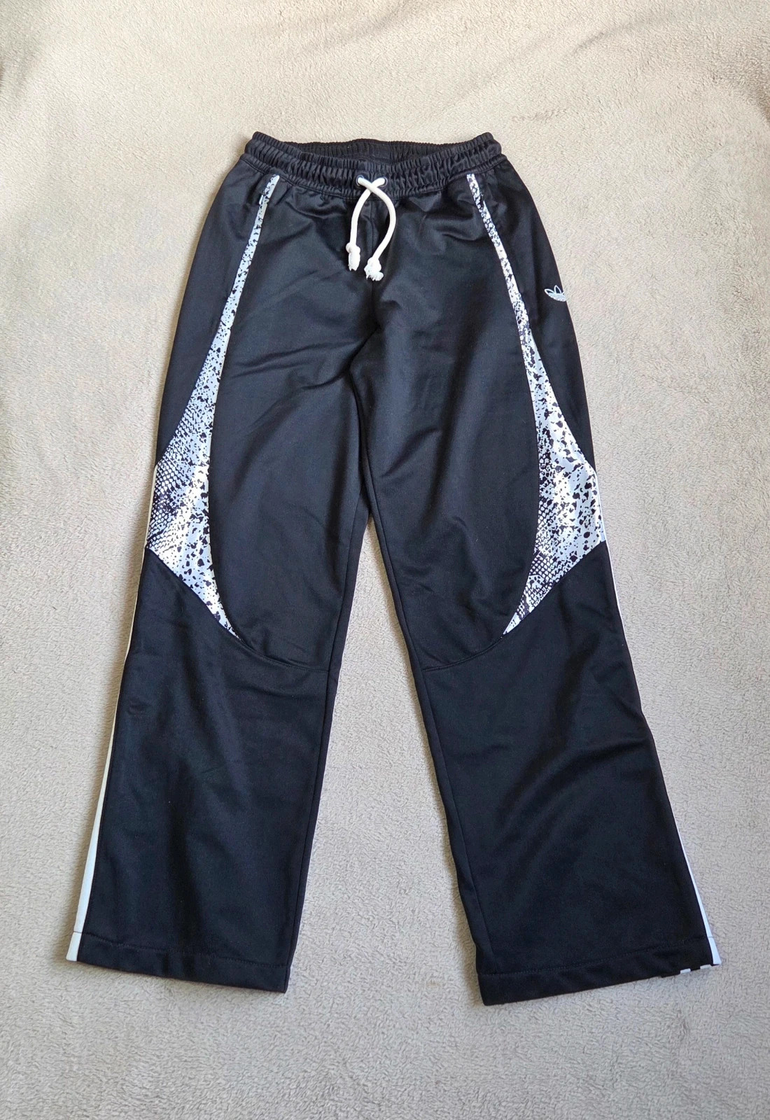 Pantalon survêtement jogging Adidas vintage Y2K taille XS léopard crocodile – adidas – taille XS / 34 / 6 2