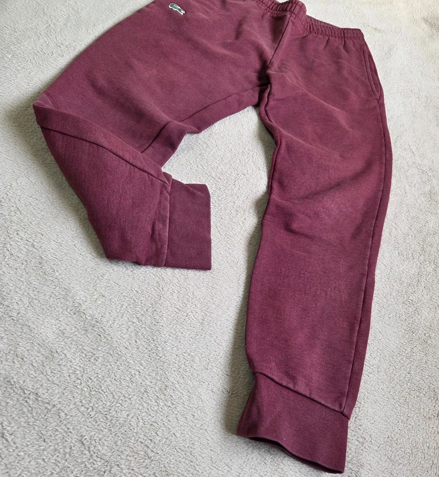 Pantalon survêtement jogging Lacoste taille S marron bordeaux sport – Lacoste – taille S / 36 / 8 3