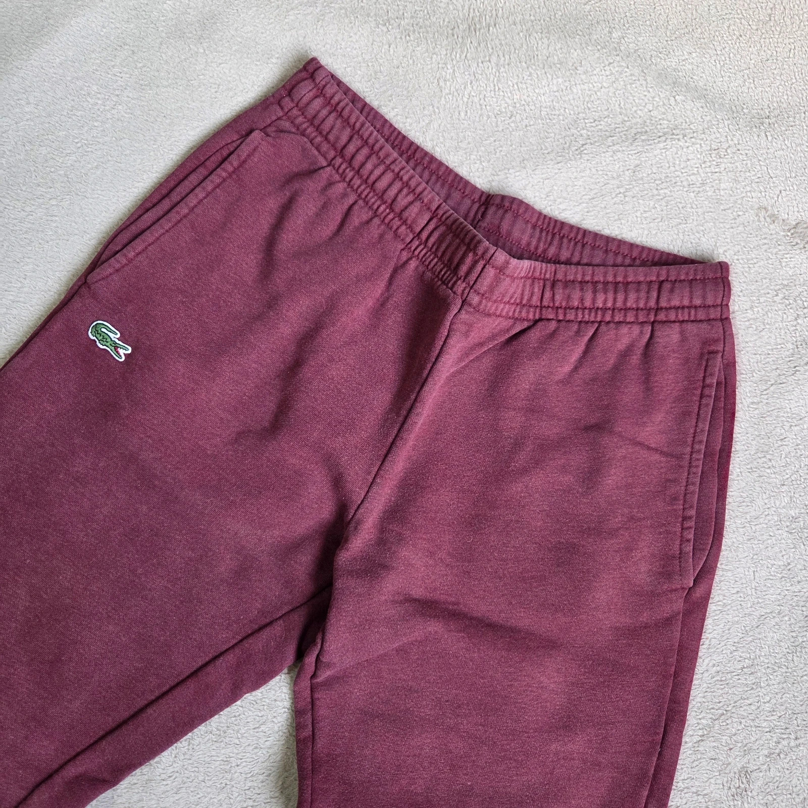 Pantalon survêtement jogging Lacoste taille S marron bordeaux sport – Lacoste – taille S / 36 / 8 4