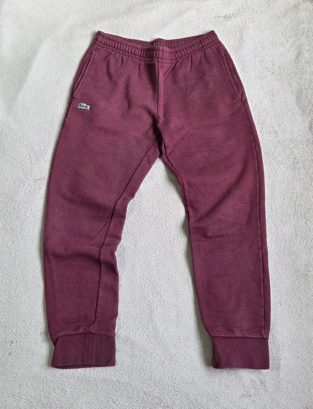 Pantalon survêtement jogging Lacoste taille S marron bordeaux sport – Lacoste – taille S / 36 / 8 2