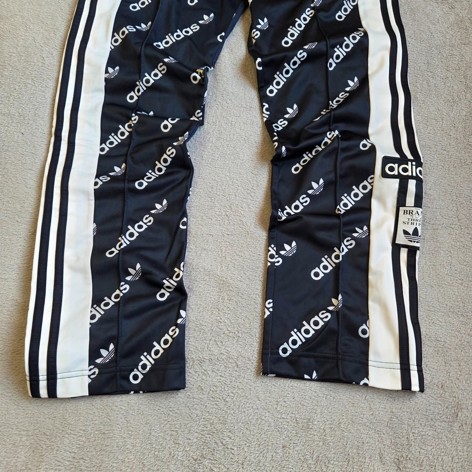 Pantalon survêtement jogging Adidas vintage neuf taille 36 bouton pression vintage – adidas – taille S / 36 / 8 3