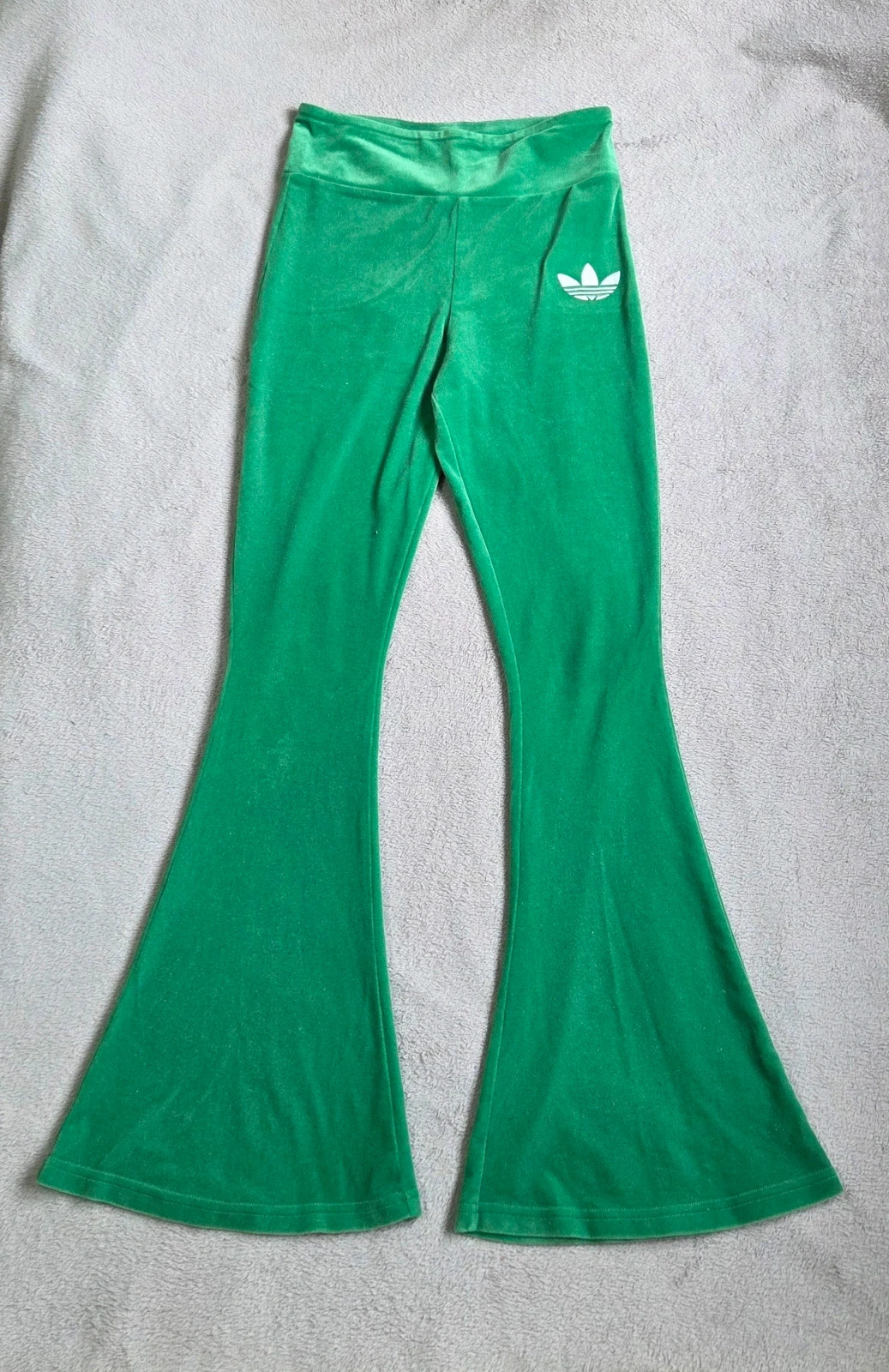 Pantalon survêtement jogging velours vert Adidas vintage taille 36 S – adidas – taille S / 36 / 8 4