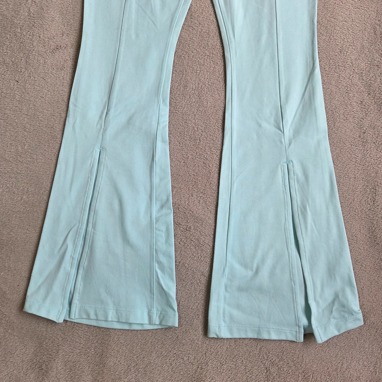 Pantalon survêtement jogging leggings sport fitness Adidas bleu turquoise taille 42 XL – adidas – taille XL / 42 / 14 4