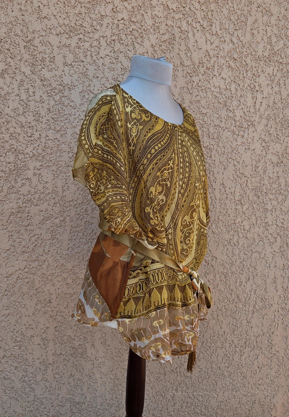 Robe tunique Roberto Cavalli vintage retro taille L/XL – Roberto Cavalli – taille XL / 42 / 14 3