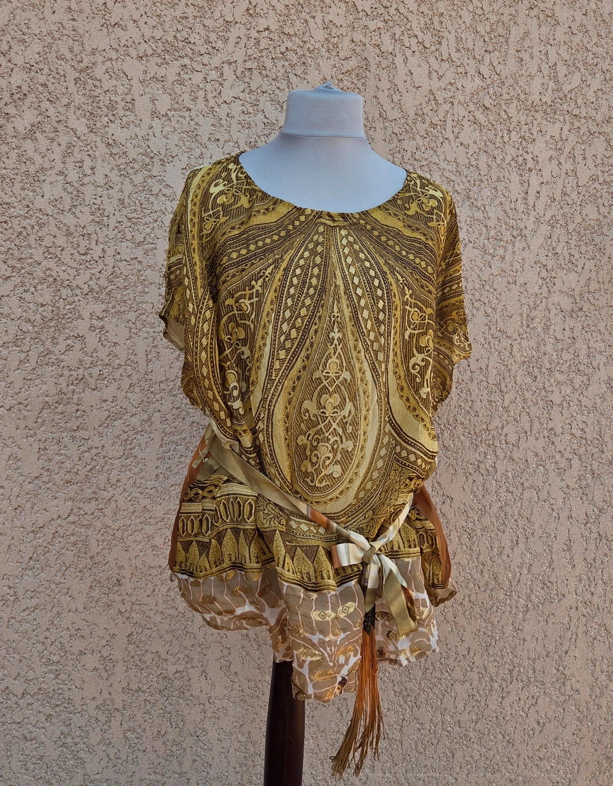 Robe tunique Roberto Cavalli vintage retro taille L/XL – Roberto Cavalli – taille XL / 42 / 14 2