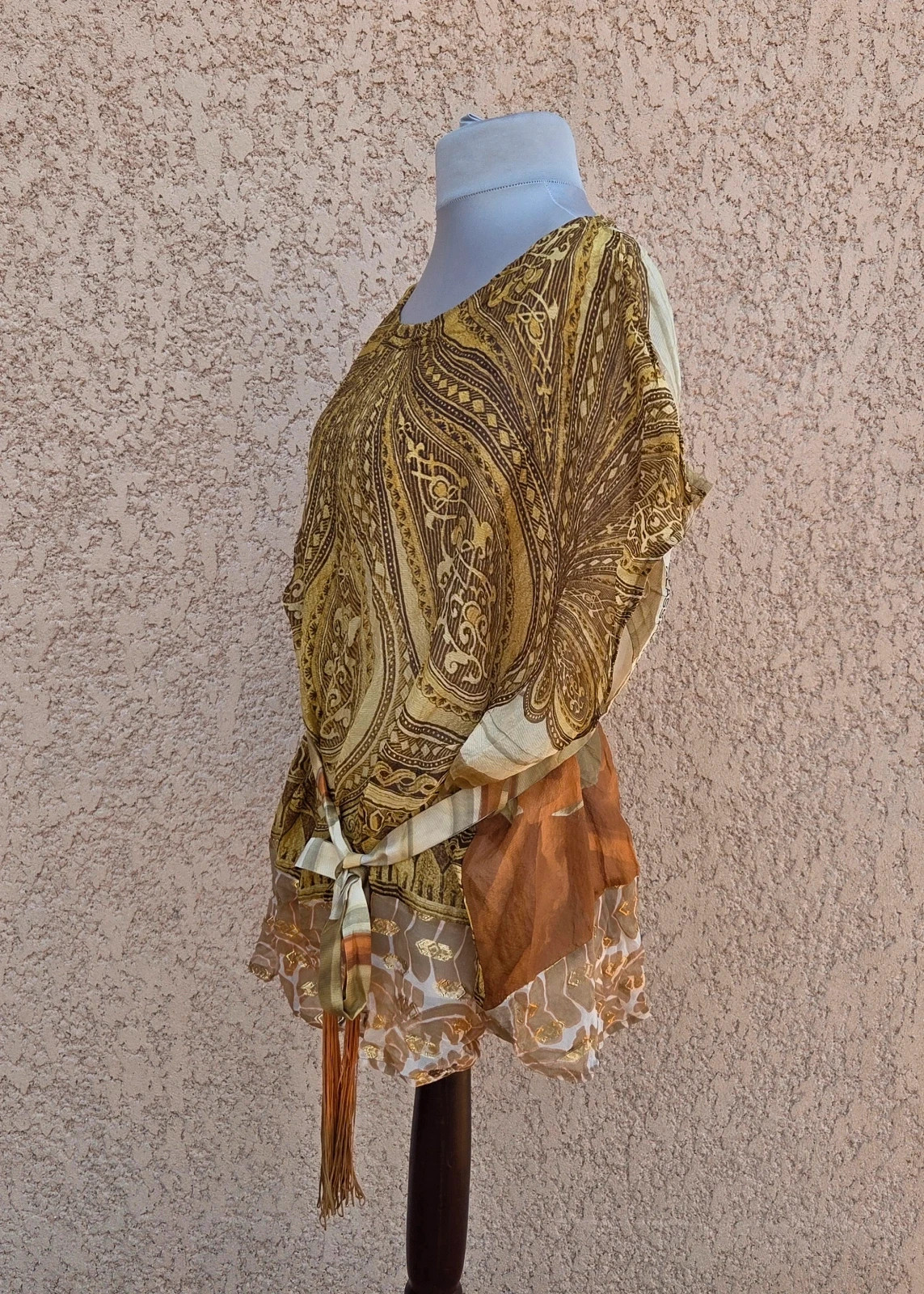 Robe tunique Roberto Cavalli vintage retro taille L/XL – Roberto Cavalli – taille XL / 42 / 14 4