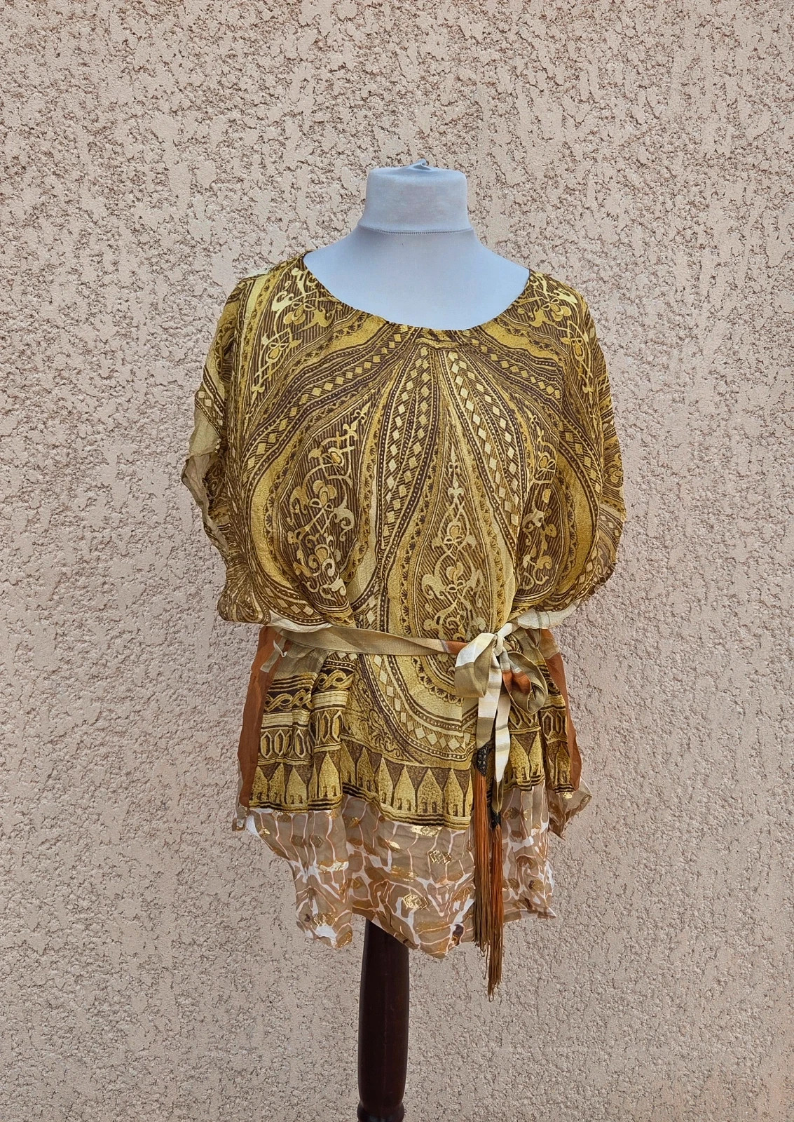 Robe tunique Roberto Cavalli vintage retro taille L/XL