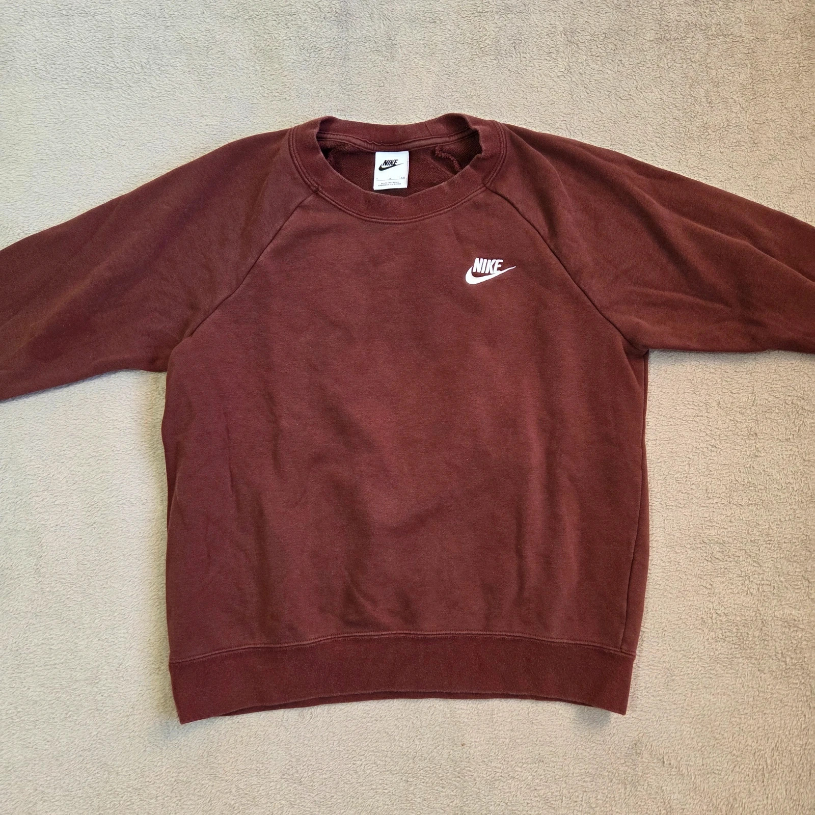 Ensemble survêtement jogging nike marron blanc taille S – Nike – taille S / 36 / 8 5
