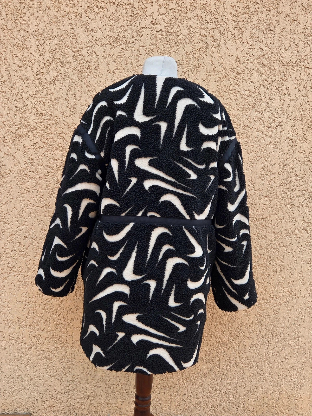 Blouson long doudoune manteau hiver polaire moumoute chaud nike taille M/L – Nike – taille M / 38 / 10 4