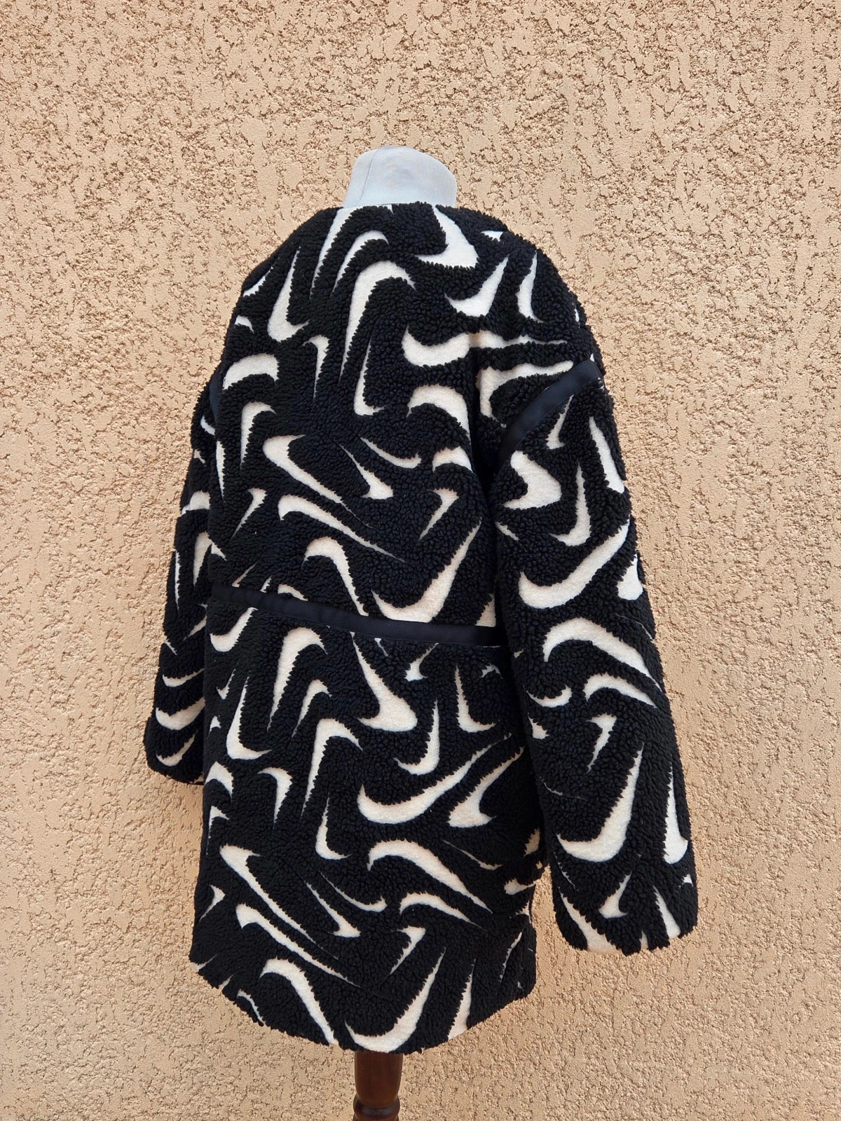 Blouson long doudoune manteau hiver polaire moumoute chaud nike taille M/L – Nike – taille M / 38 / 10 5