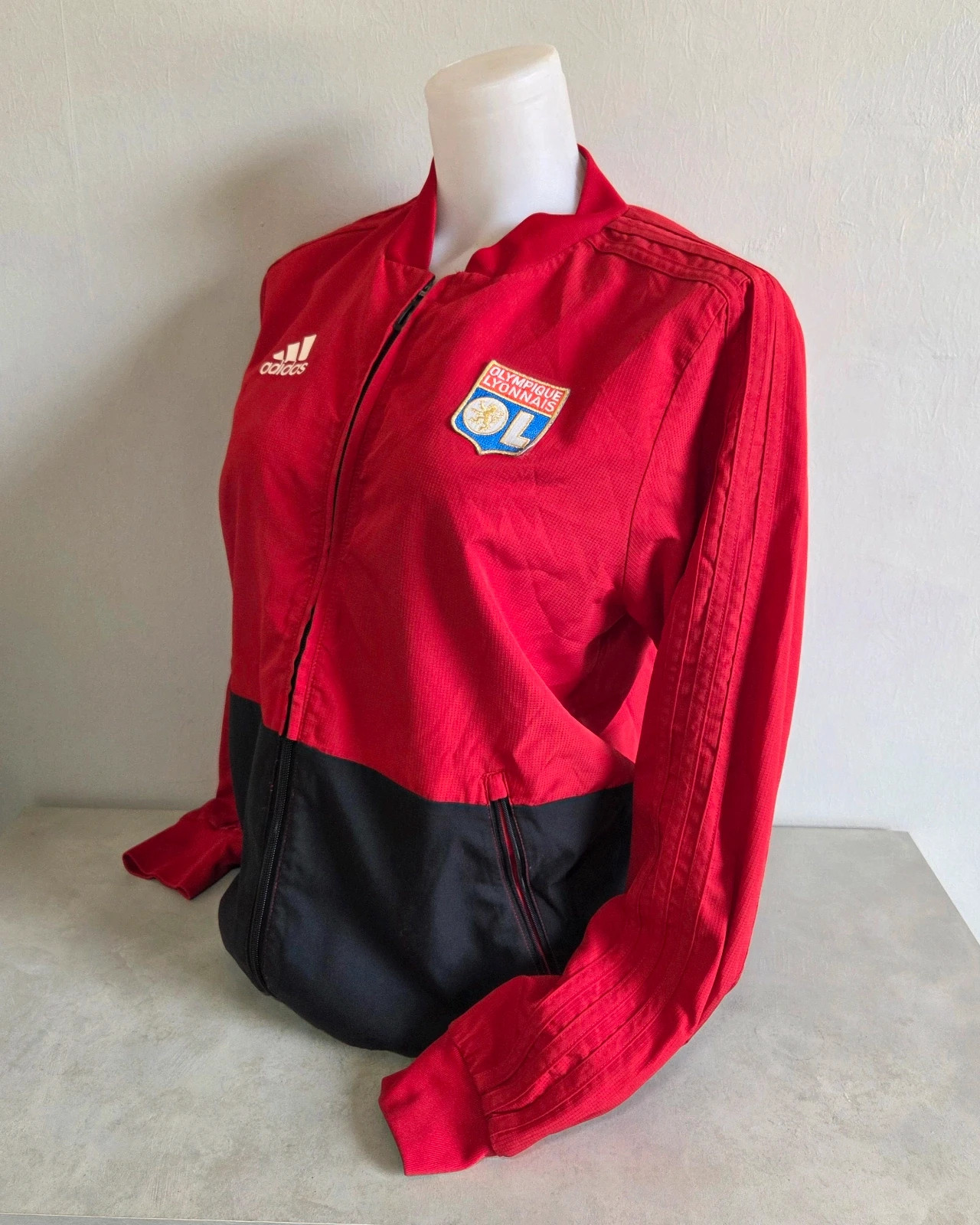 Veste zippé Adidas olympique lyonnais taille 13 14 ans taille S – adidas – taille XS 4