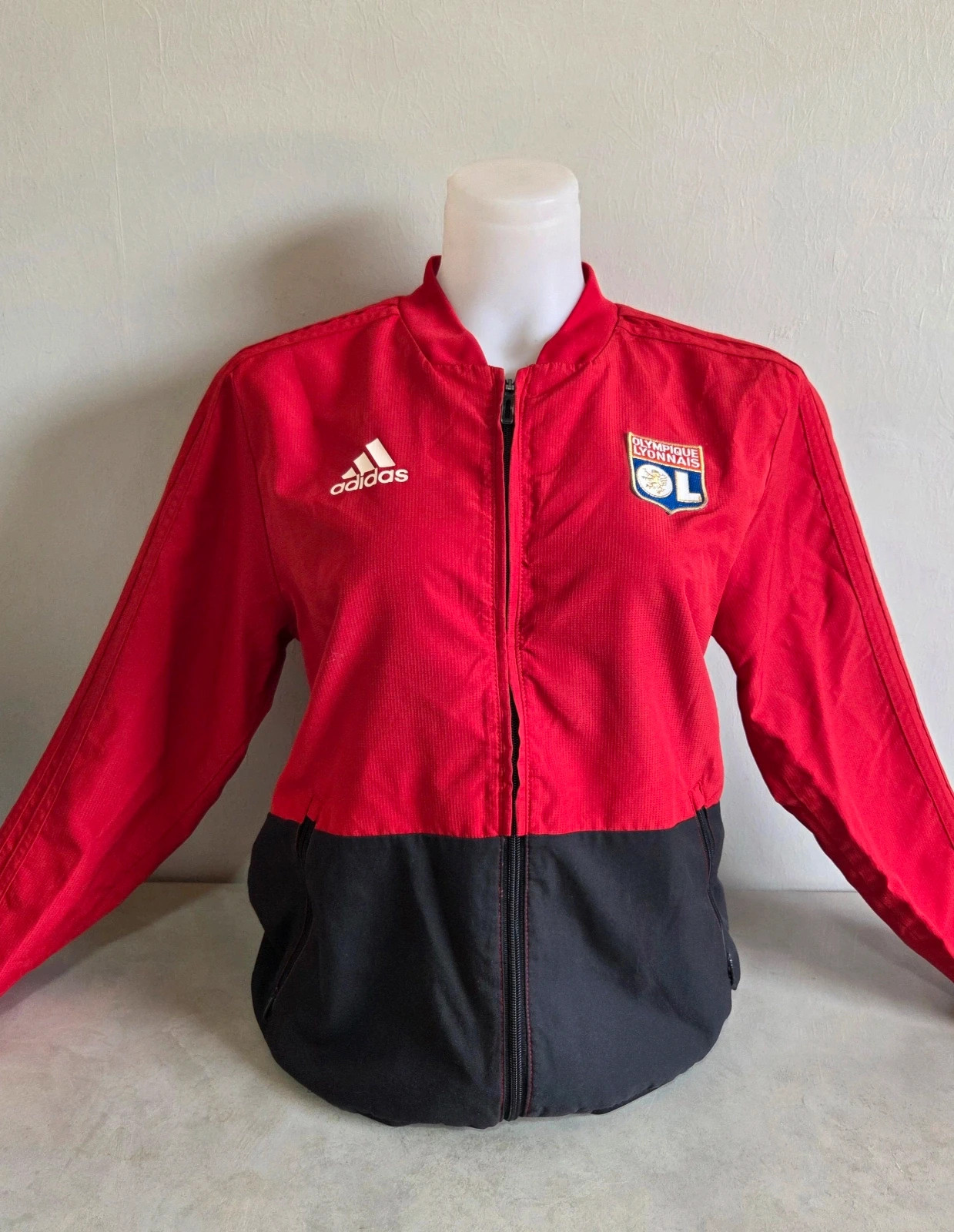 Veste zippé Adidas olympique lyonnais taille 13 14 ans taille S – adidas – taille XS 5