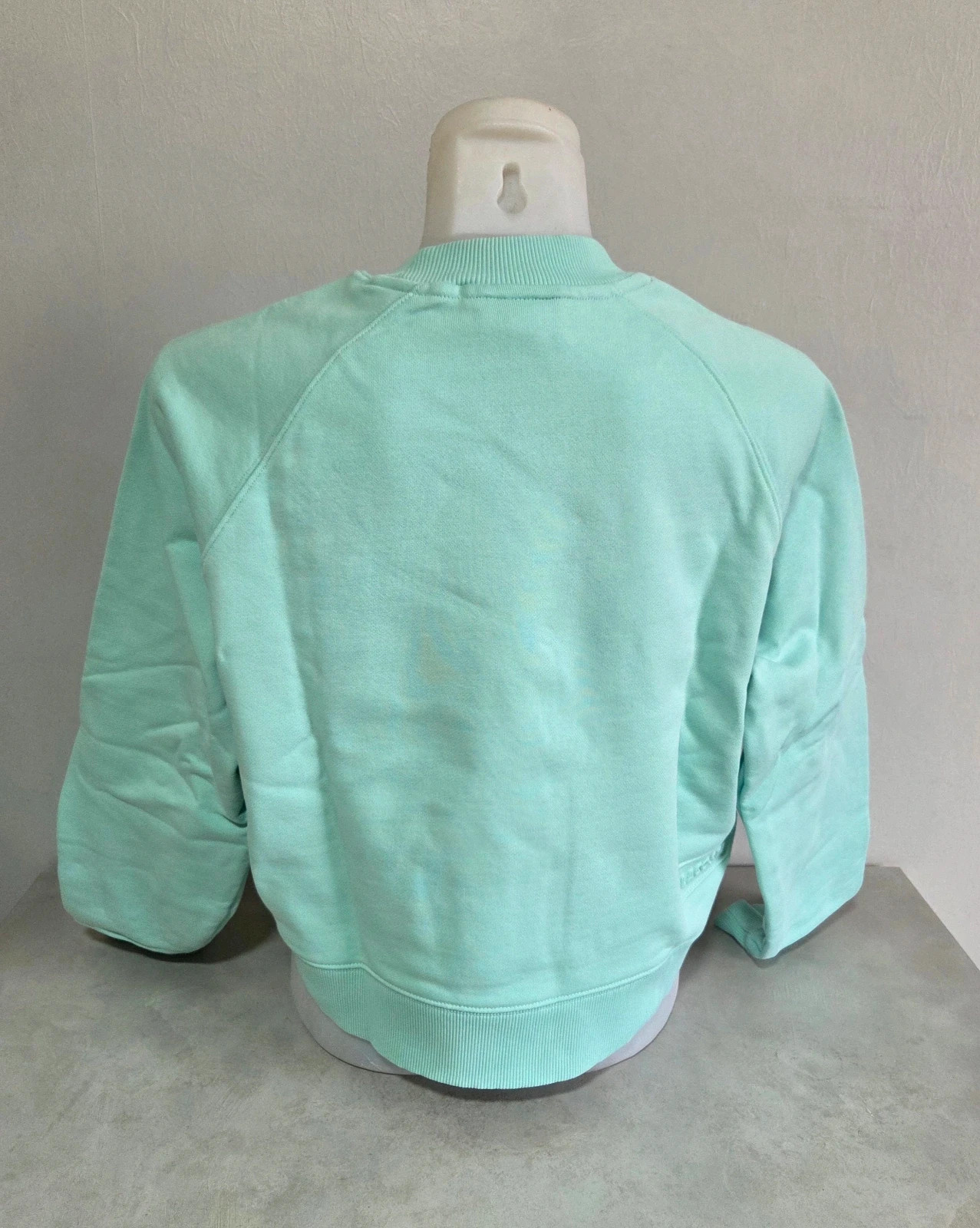 Pull sweat woody Lacoste turquoise femme court taille 38 M – Lacoste – taille M / 38 / 10 5