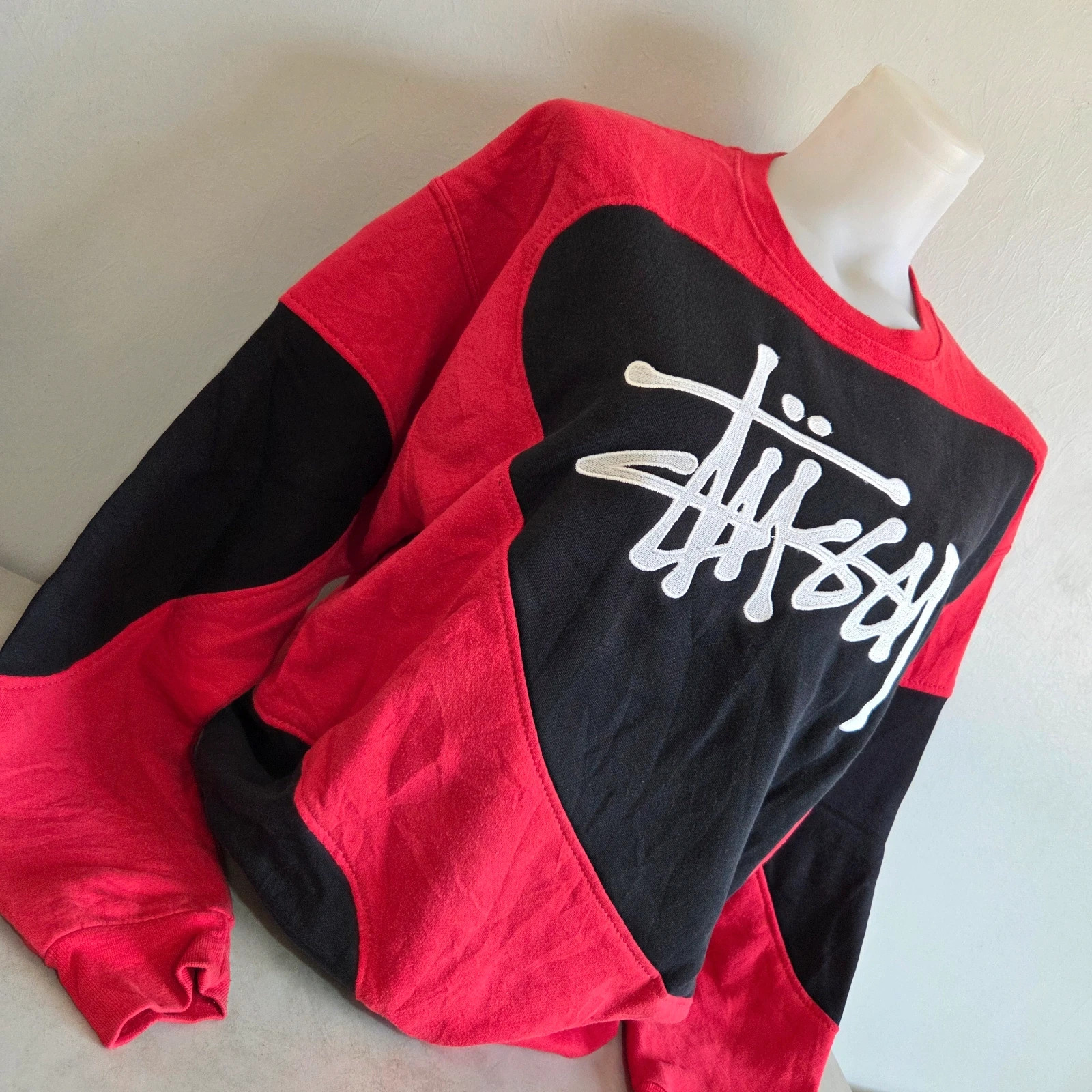 Pull sweat woody sweat-shirt vintage M/USA stüssy taille M – Stüssy – taille L / 40 / 12 2