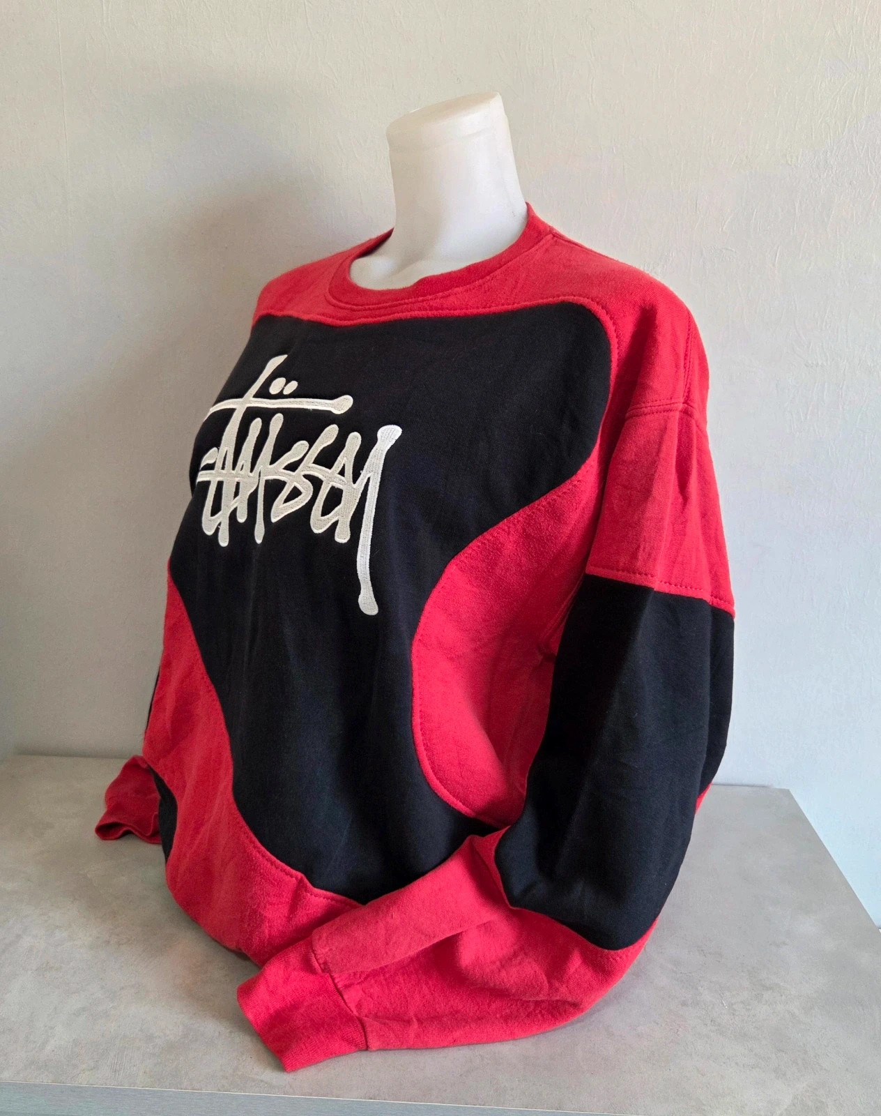 Pull sweat woody sweat-shirt vintage M/USA stüssy taille M – Stüssy – taille L / 40 / 12 5