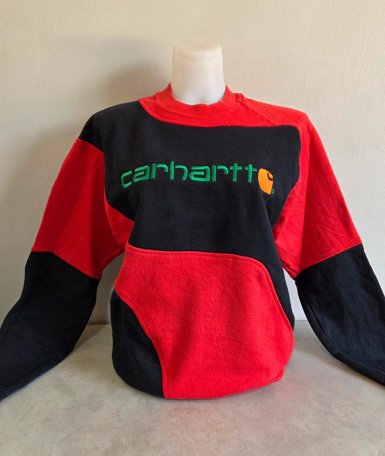Pull sweat woody sweat-shirt vintage USA carhartt taille M/L – Carhartt – taille M / 38 / 10 4