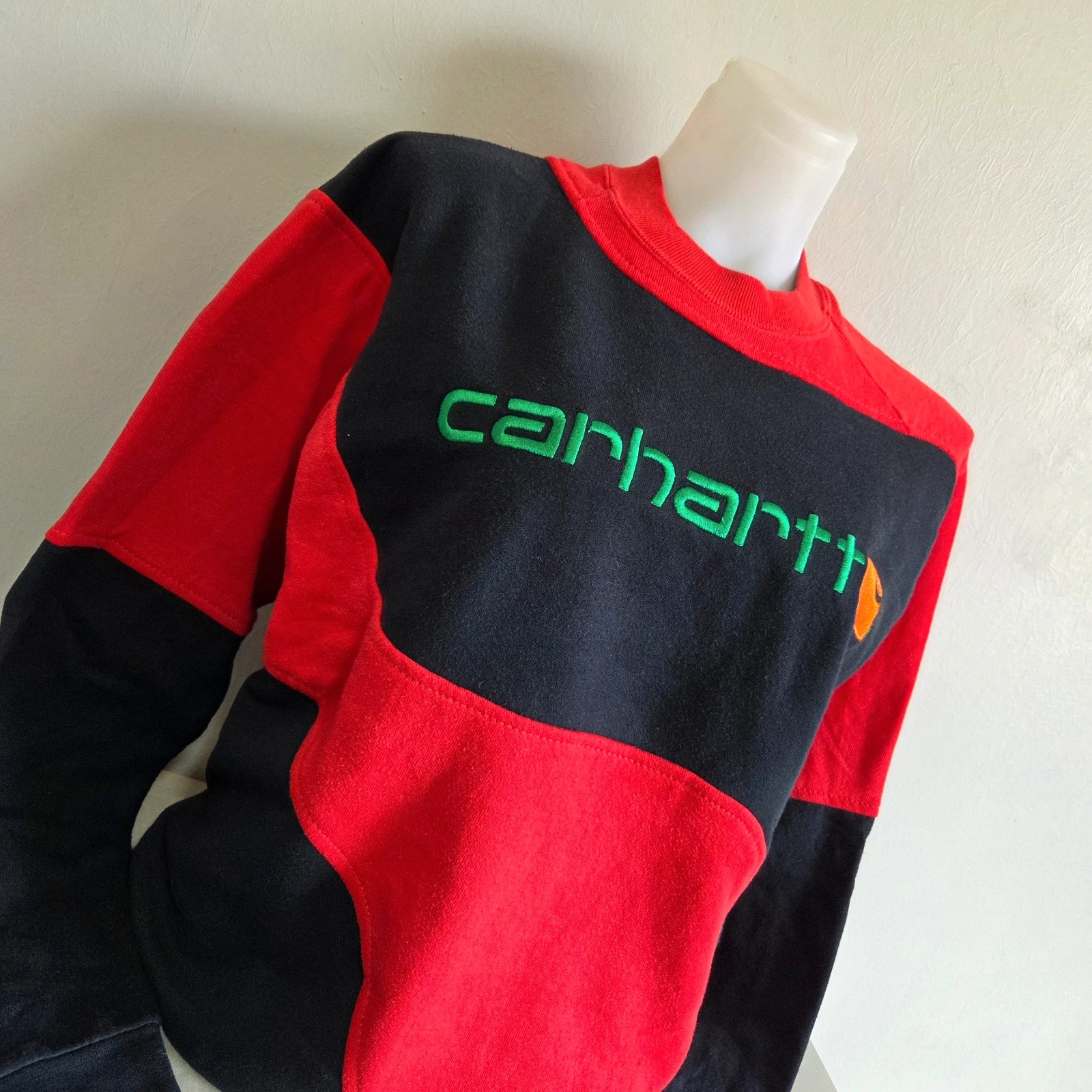 Pull sweat woody sweat-shirt vintage USA carhartt taille M/L – Carhartt – taille M / 38 / 10 2