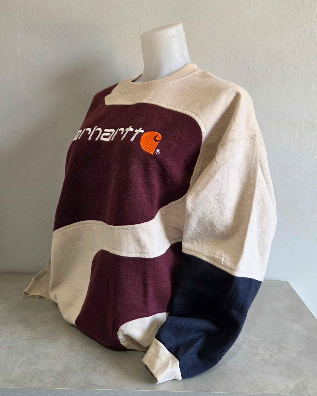 Pull sweat woody sweat-shirt vintage USA carhartt taille M/L – Carhartt – taille M 5