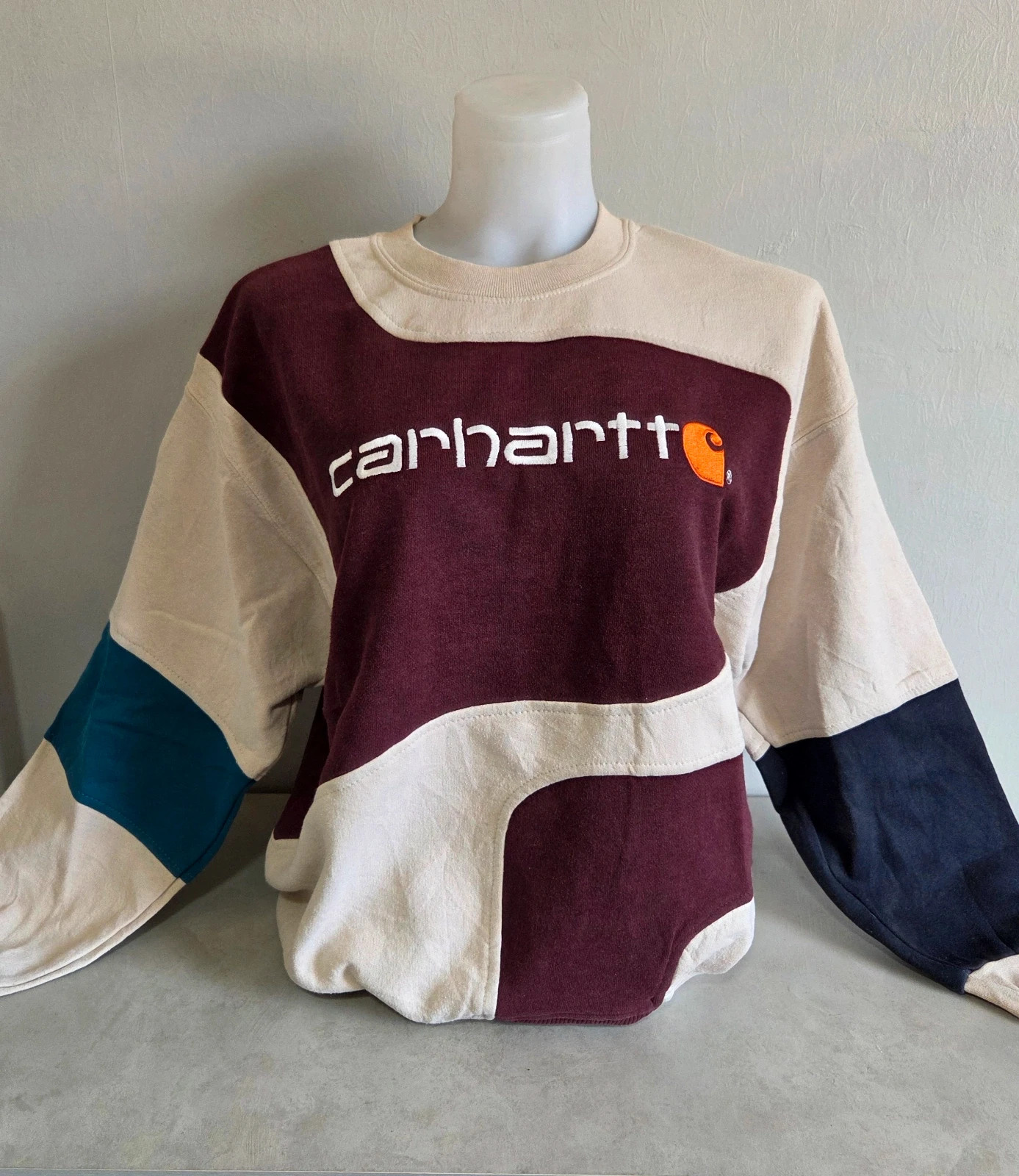 Pull sweat woody sweat-shirt vintage USA carhartt taille M/L – Carhartt – taille M 3