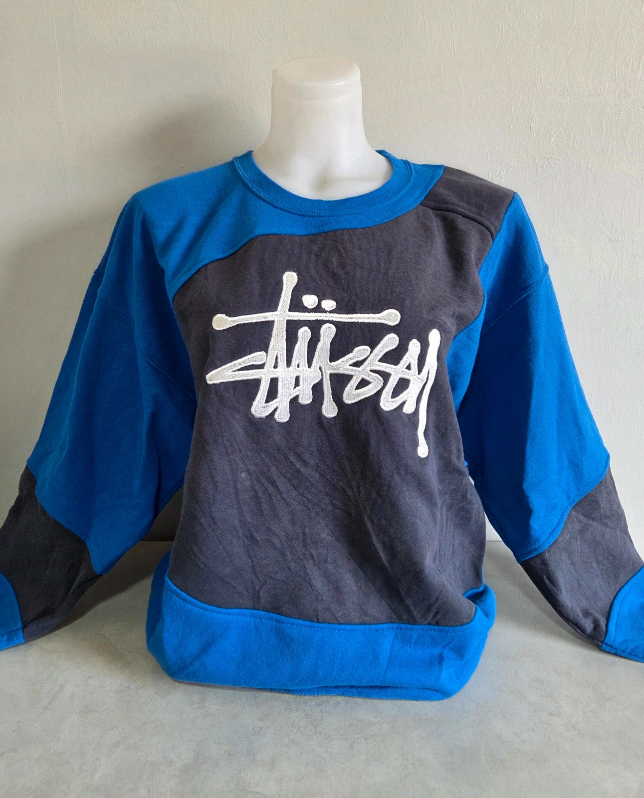 Pull sweat woody sweat-shirt vintage USA stüssy taille M/L – Stüssy – taille M 4