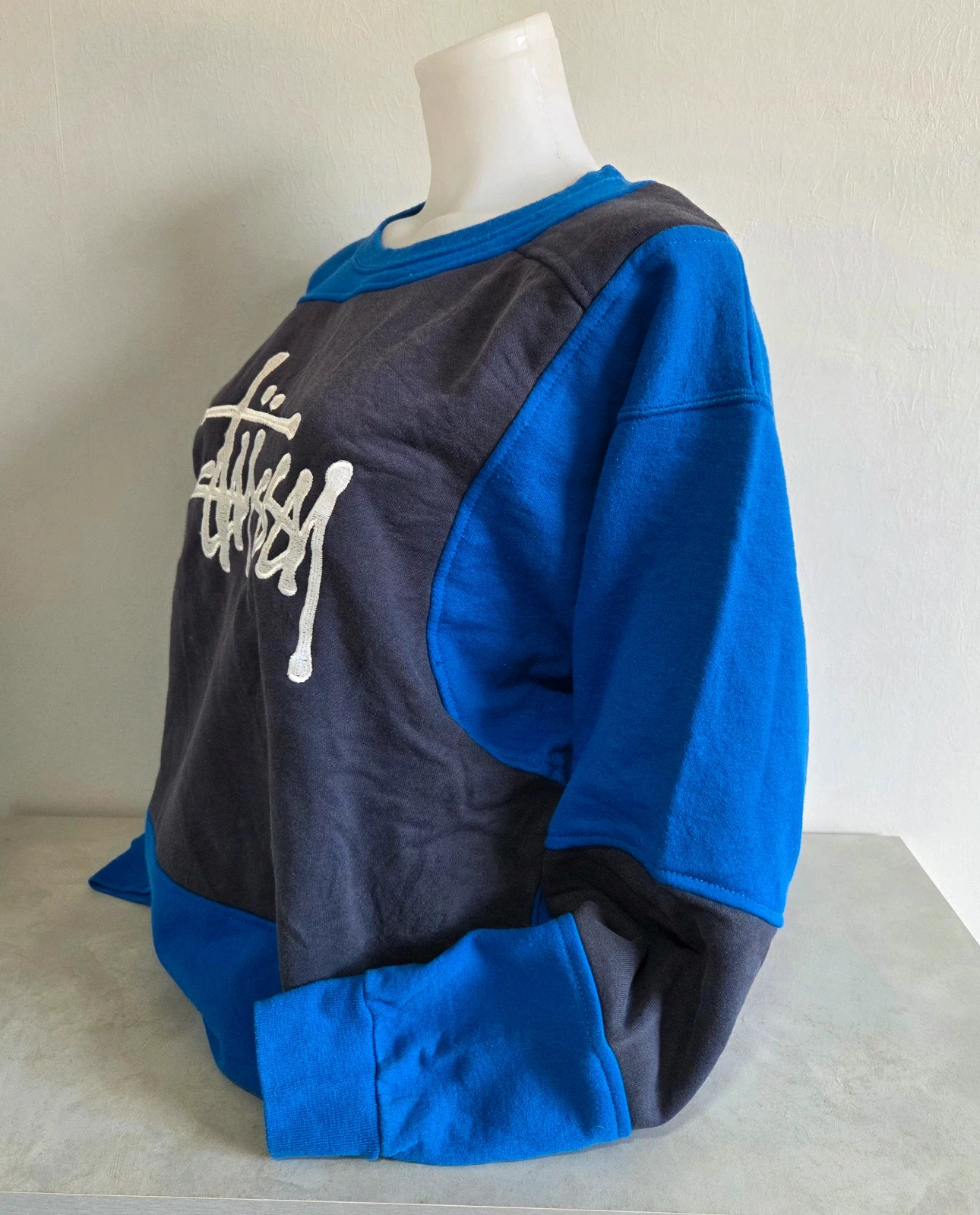 Pull sweat woody sweat-shirt vintage USA stüssy taille M/L – Stüssy – taille M 5