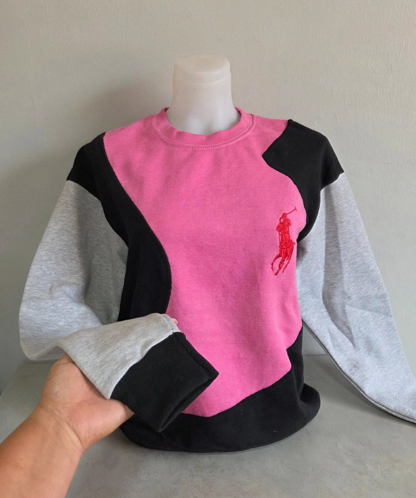 Pull sweat woody sweat-shirt vintage USA Ralph Lauren taille M/L – Ralph Lauren – taille L / 40 / 12 4