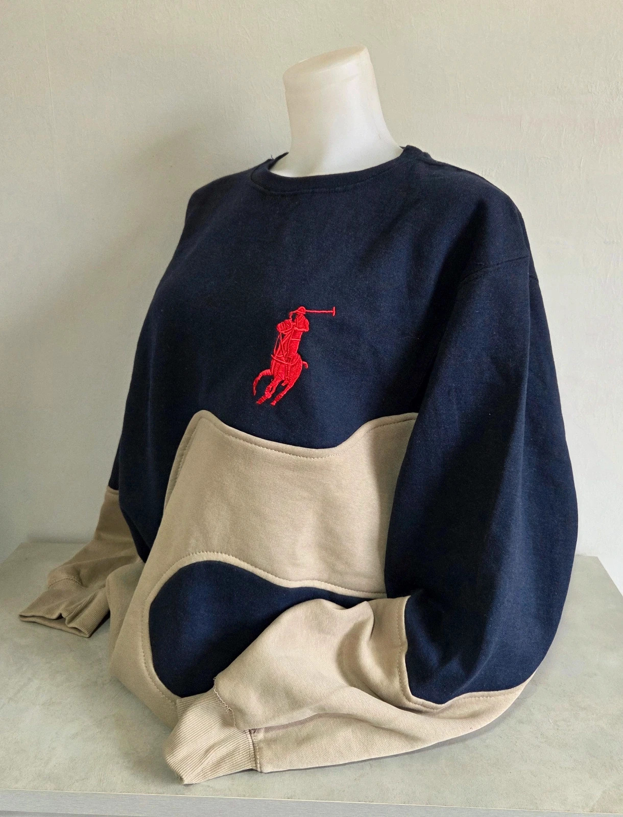 Pull sweat woody sweat-shirt vintage USA Ralph Lauren taille XL oversize large – Ralph Lauren – taille XL 4